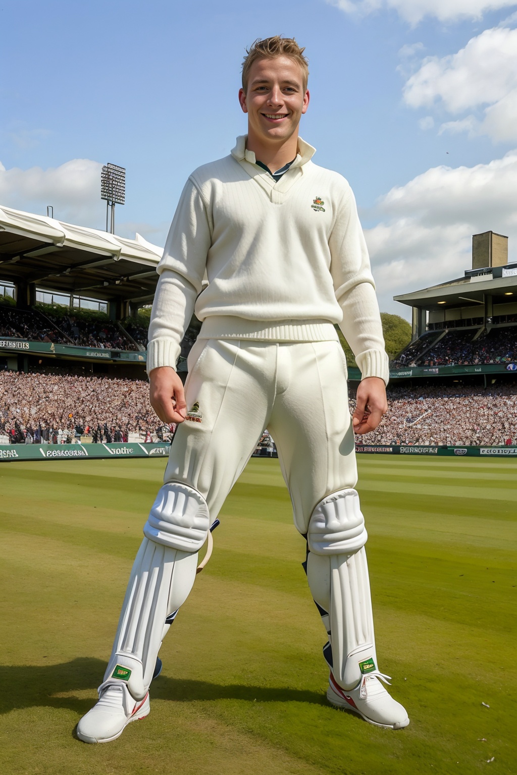 Lord's Cricket Ground,  London,  grass field on Tensor.Art