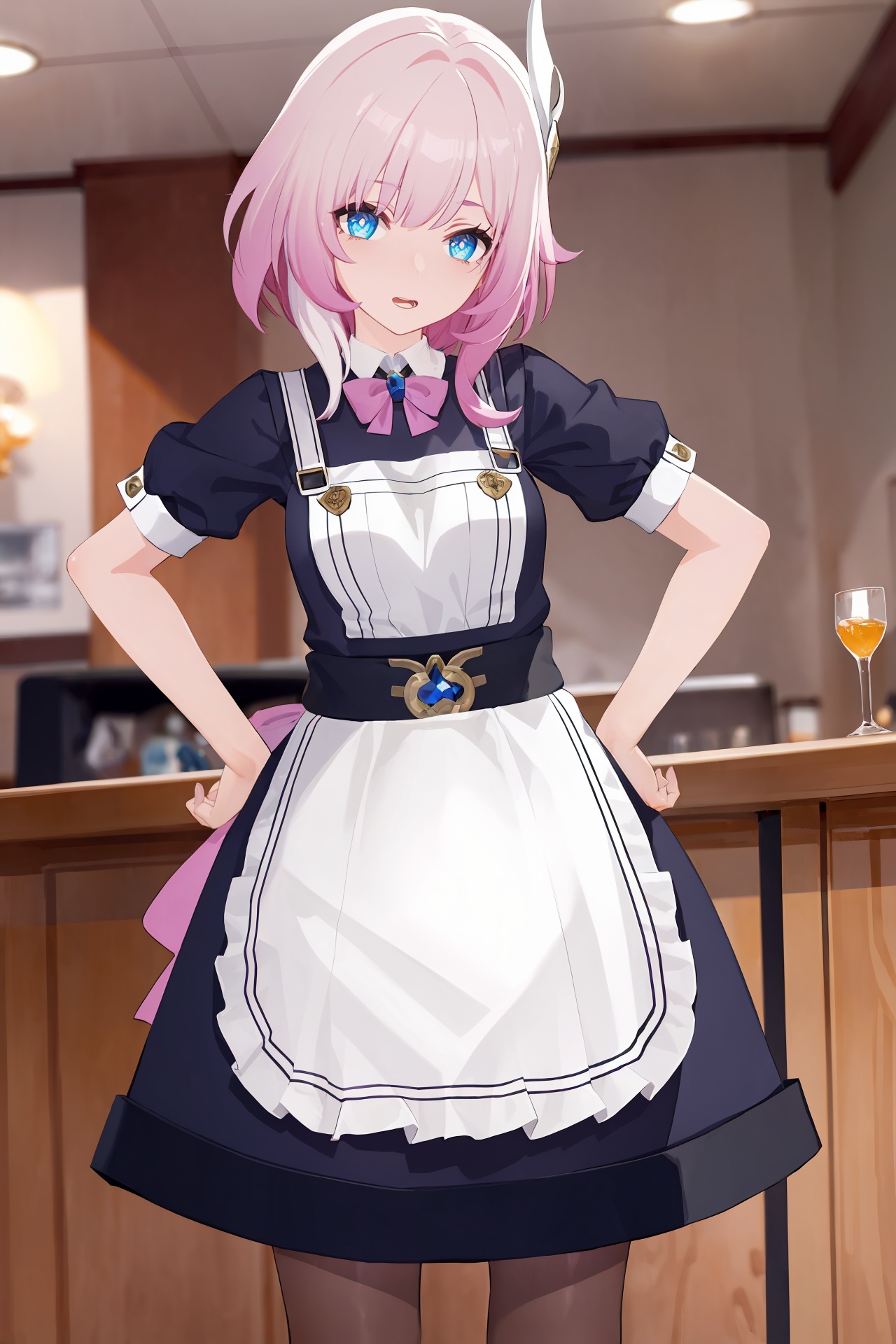1girl,  cyrene \(honkai: star rail\),  solo on Tensor.Art