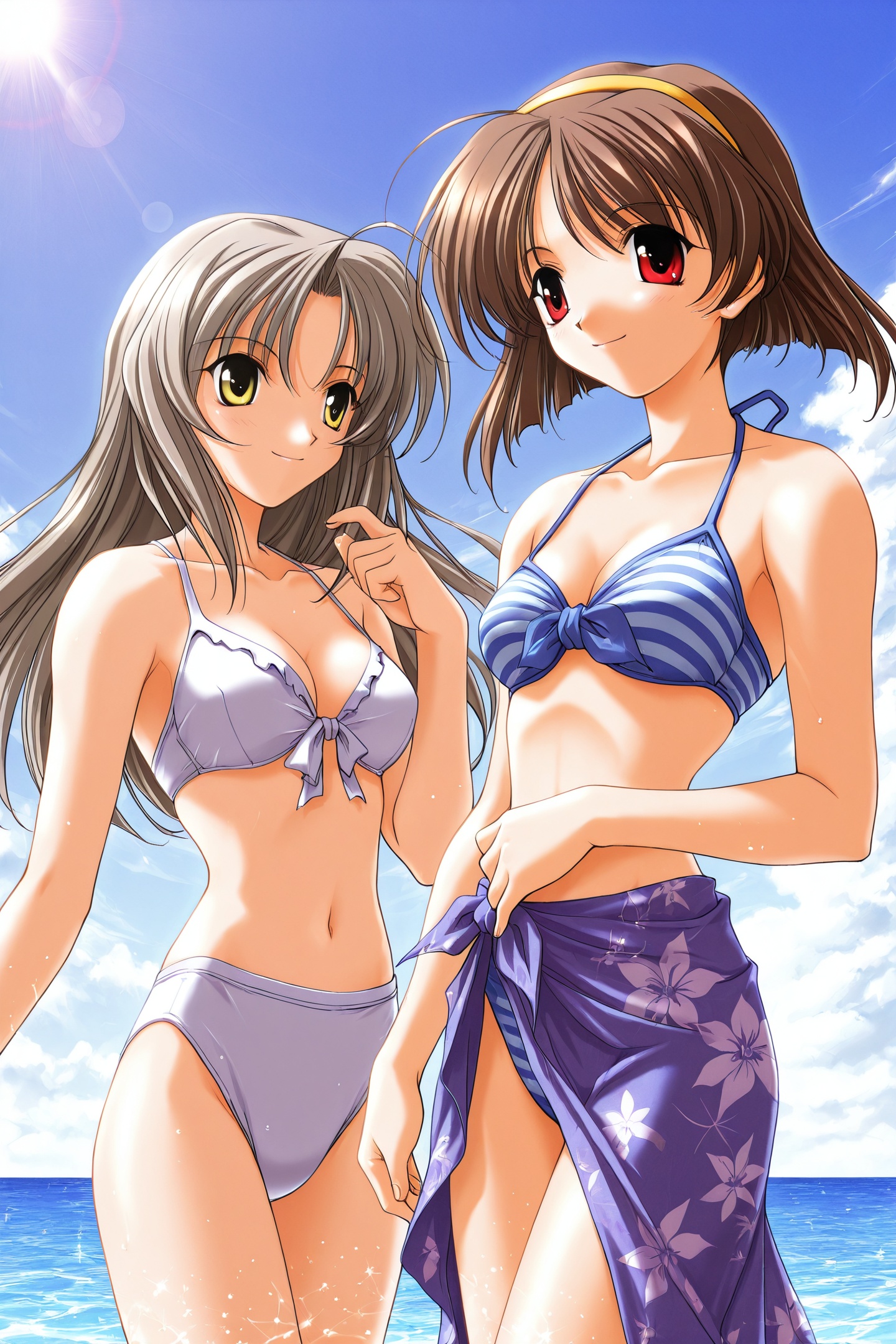 Imasaka Yuie,  Futami Shion,  2girls on Tensor.Art
