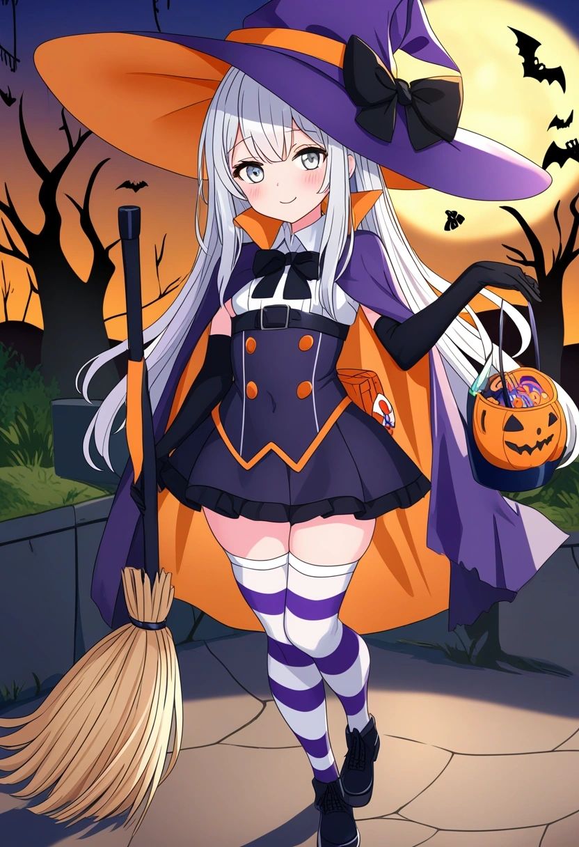 1girl,  solo,  halloween on Tensor.Art