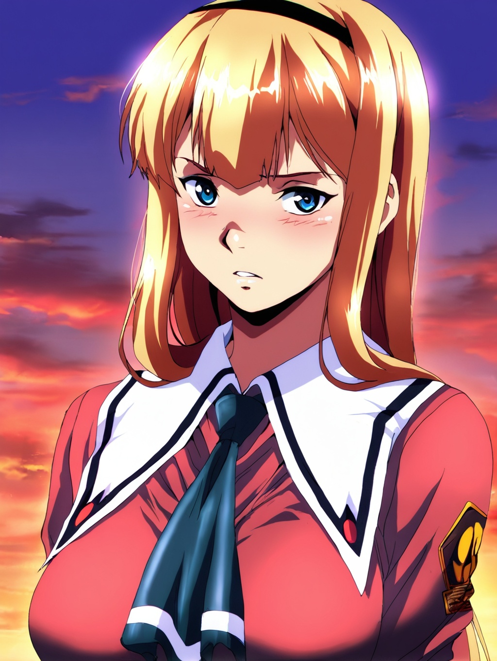 stigma anime artstyle,  akizuki mirei,  1girl on Tensor.Art