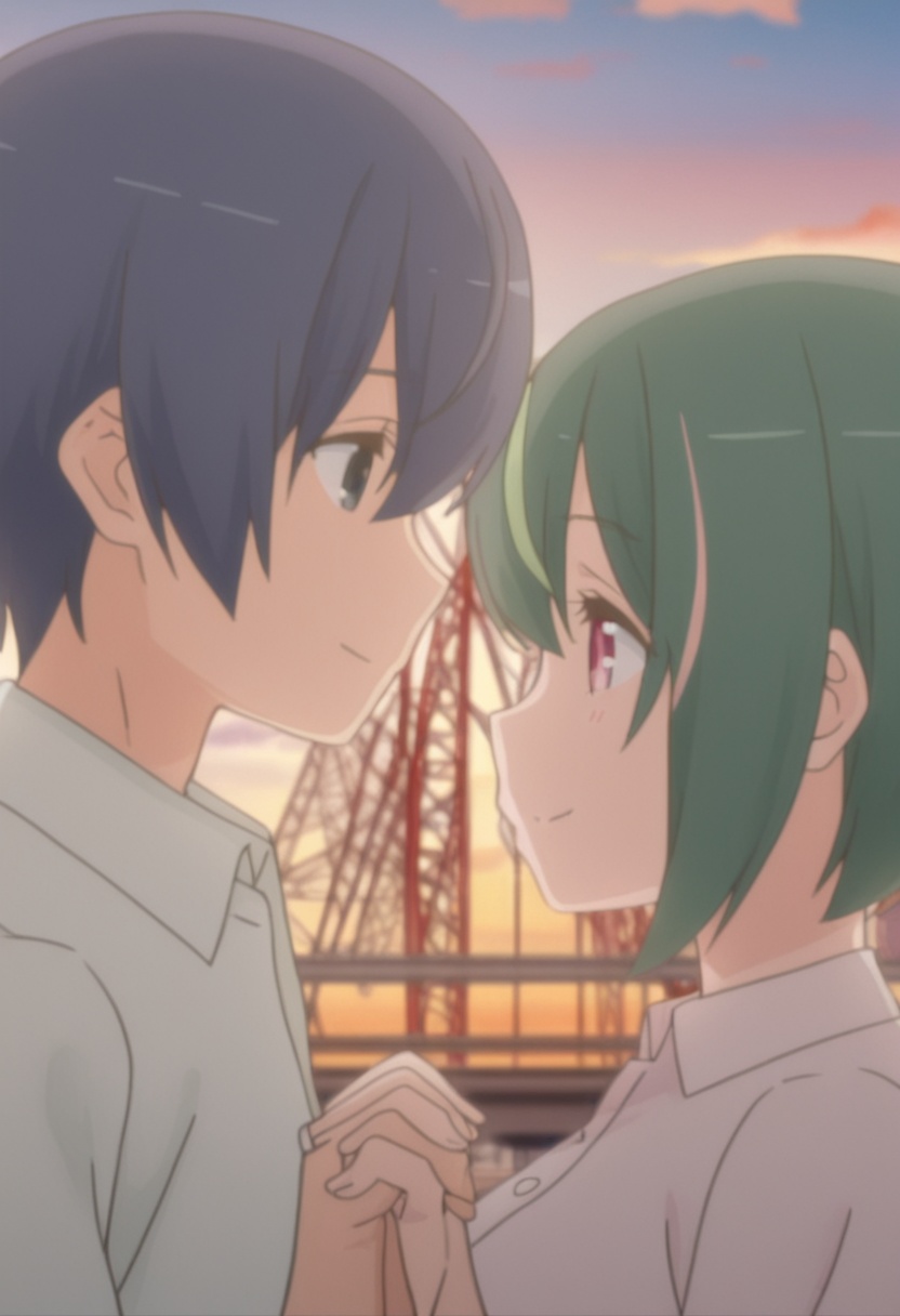 anime screencap,  1girl,  1boy on Tensor.Art