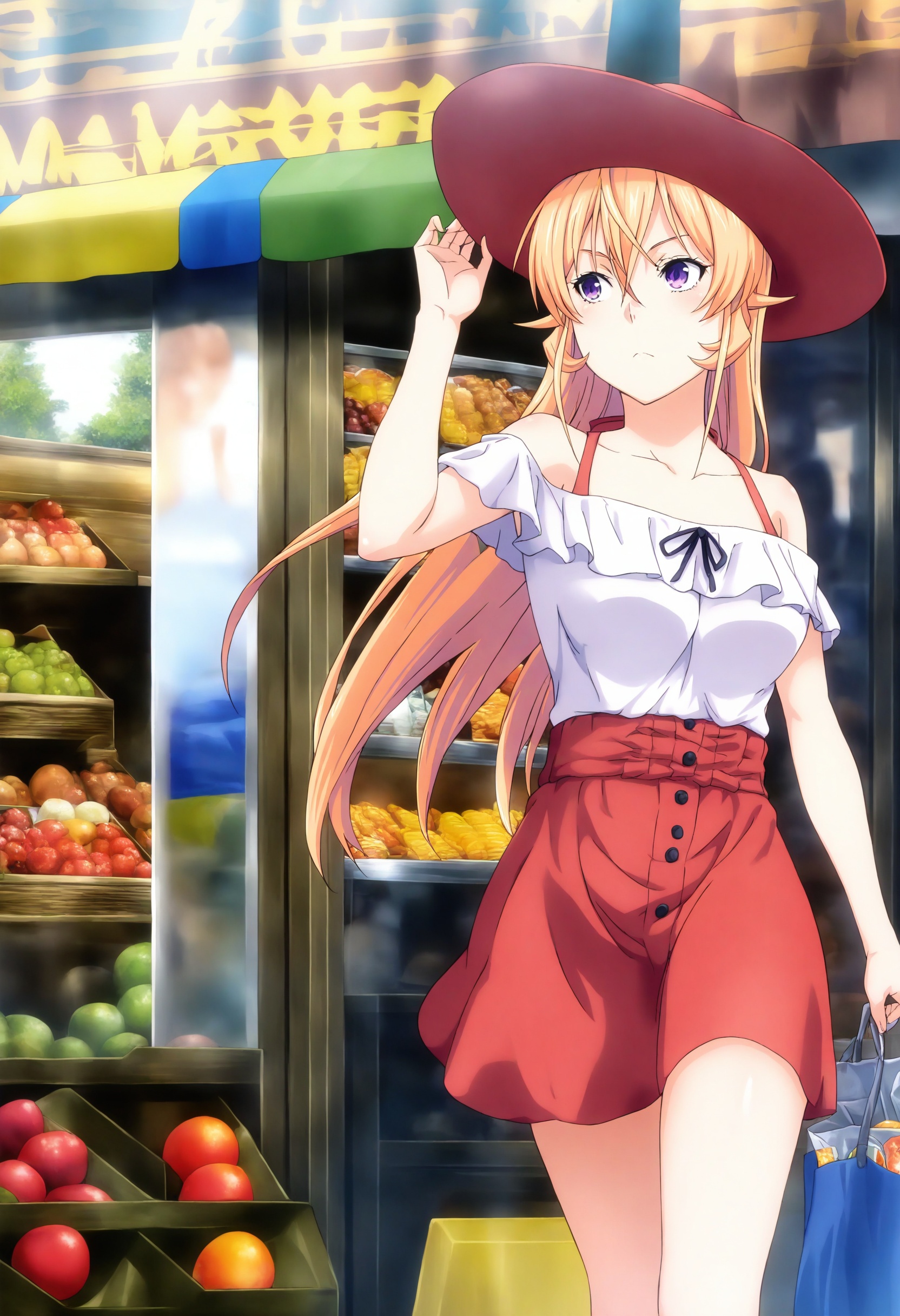 sysdeep_erina,  blonde hair,  purple eyes on Tensor.Art