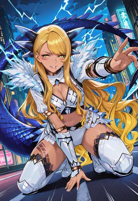 1girl,  Vritra,  Trishira on Tensor.Art