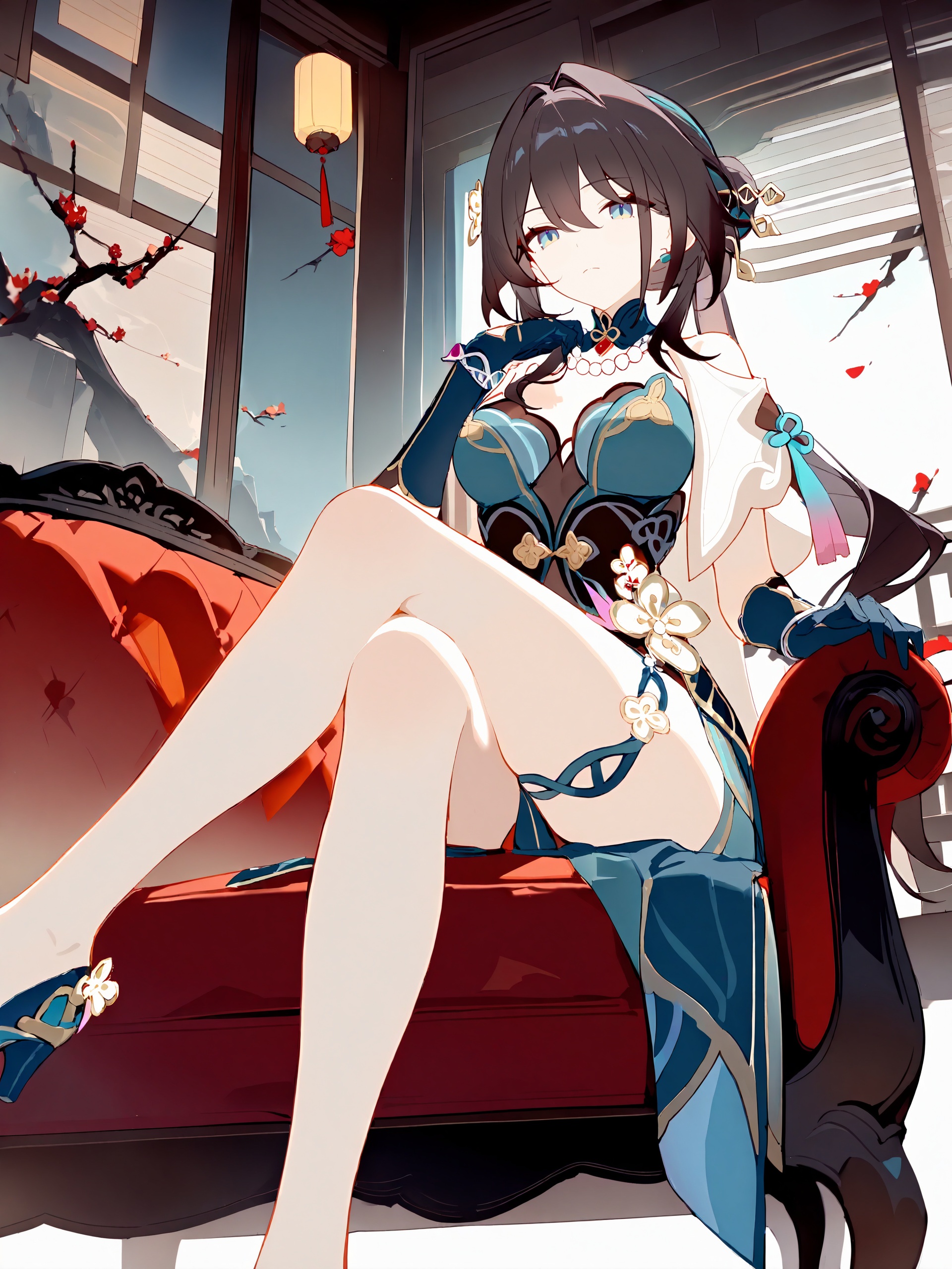 1girl,  ruan mei \(honkai: star rail\),  solo on Tensor.Art