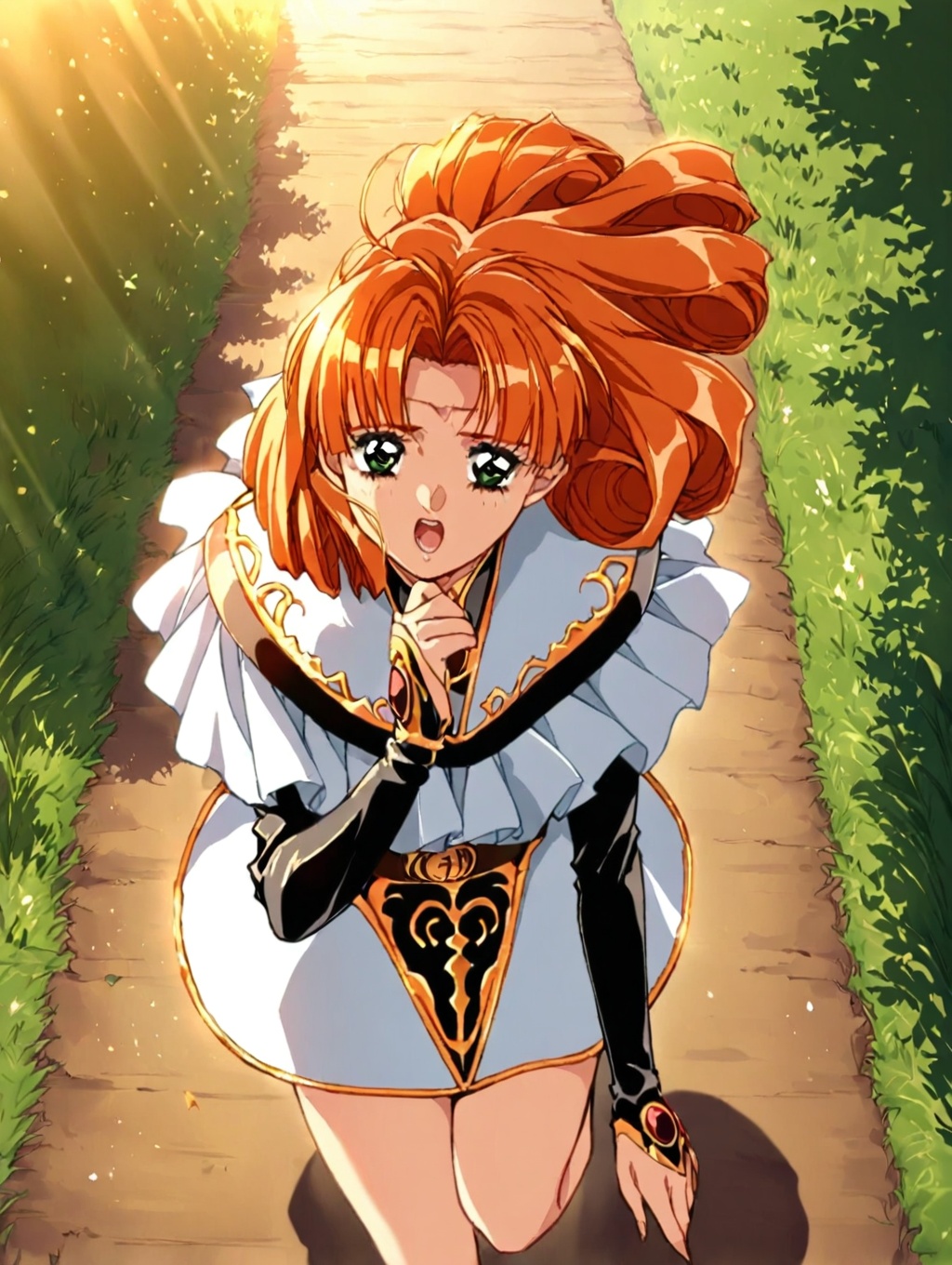 no diadem. by takei masaki,  dragon knight 4 style,  retro artstyle on Tensor.Art