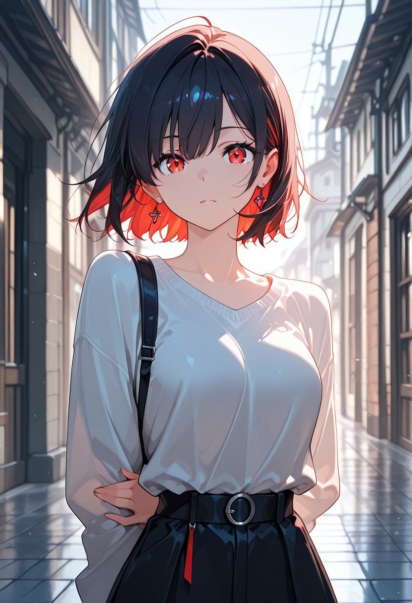 looking at viewer,  1girl,  solo on Tensor.Art