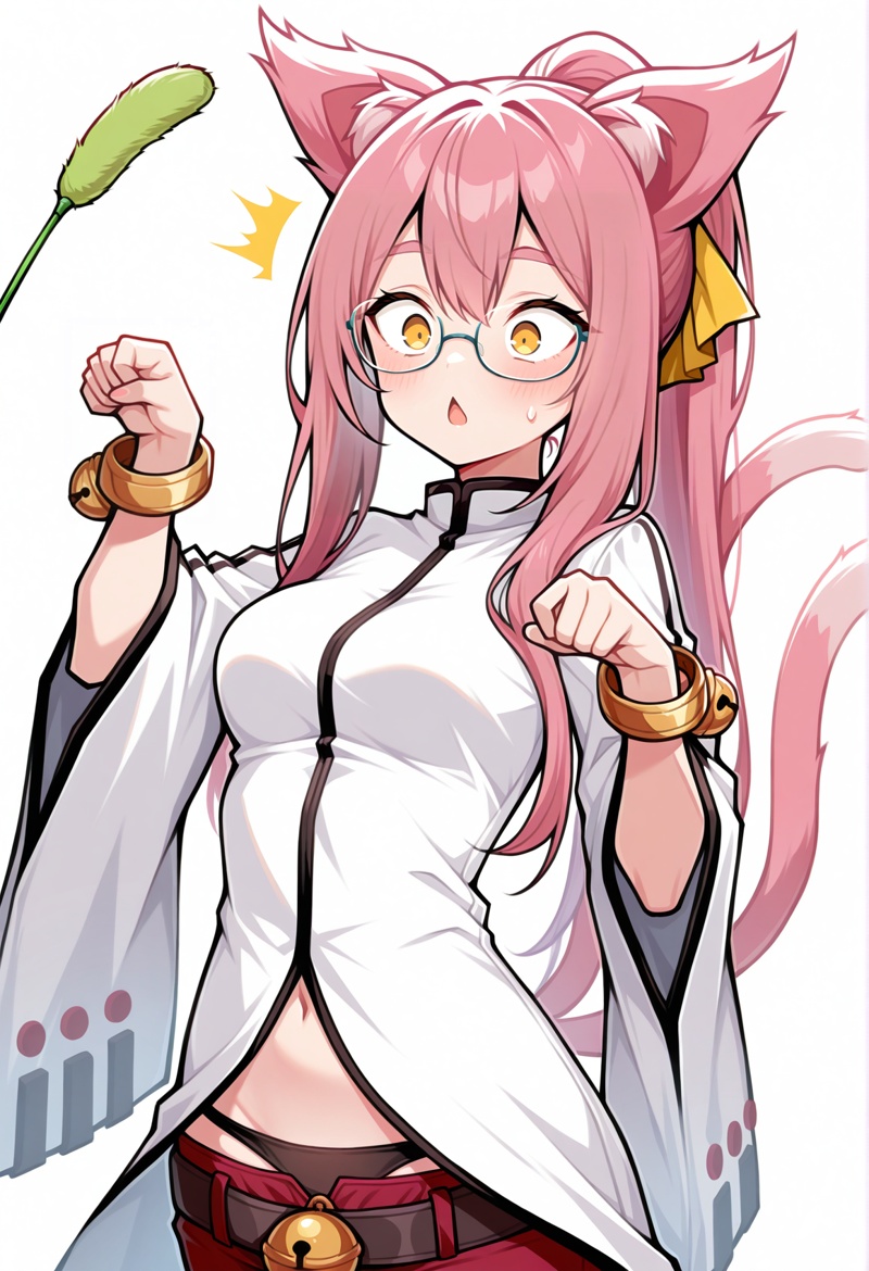 1girl,  twintails,  cat ears on Tensor.Art