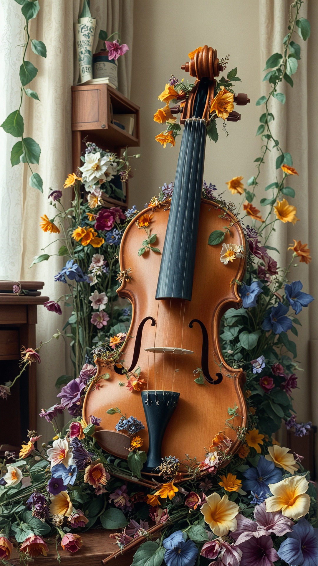 Fl0w3rGr0wnStyle Violin on Tensor.Art