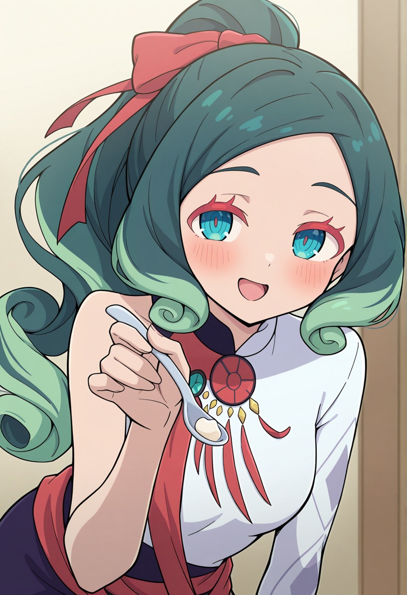 anime coloring,  1girl,  ponytail on Tensor.Art