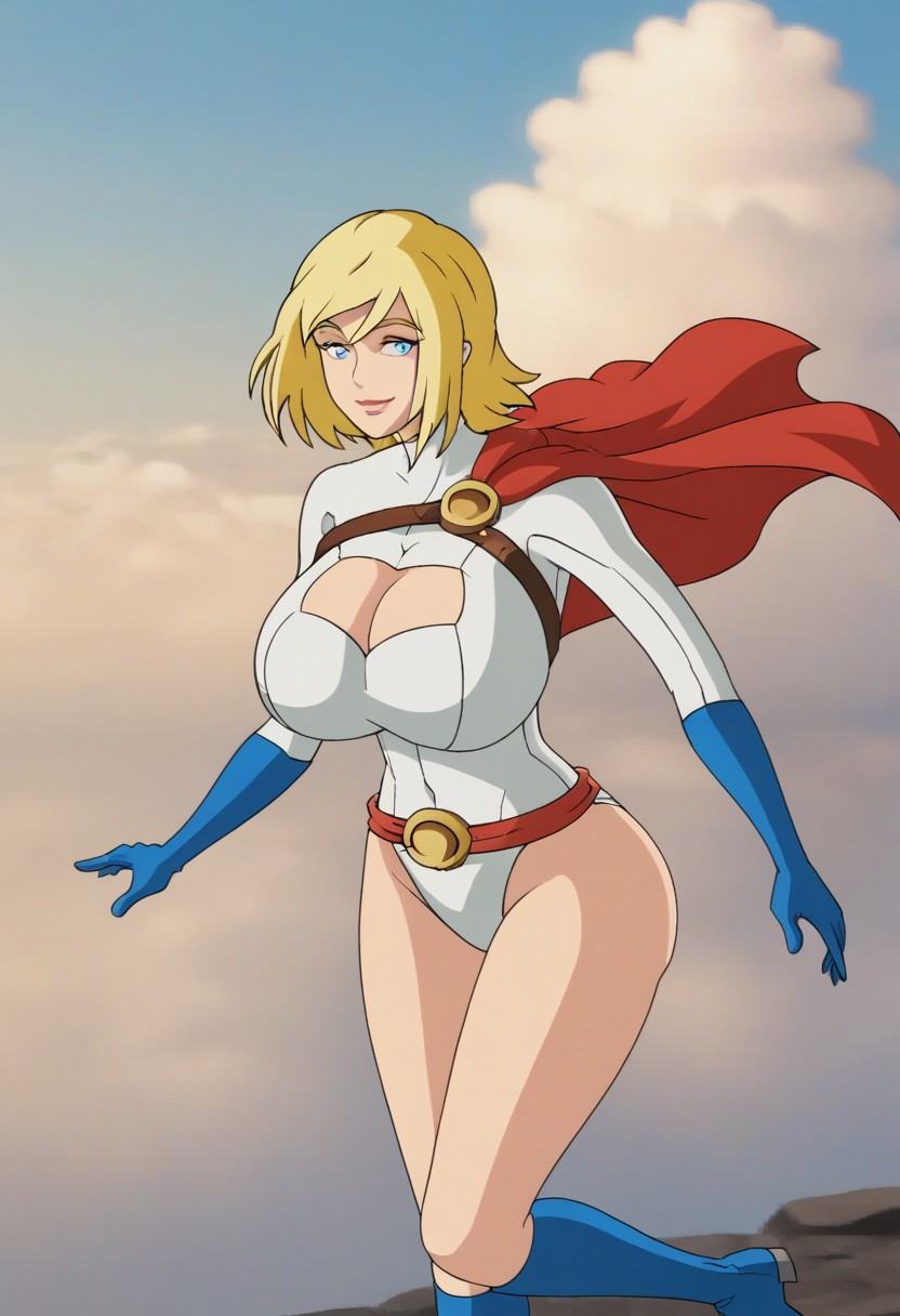 source_anime,  anime screencap,  p0wergurl \(mnf\) on Tensor.Art