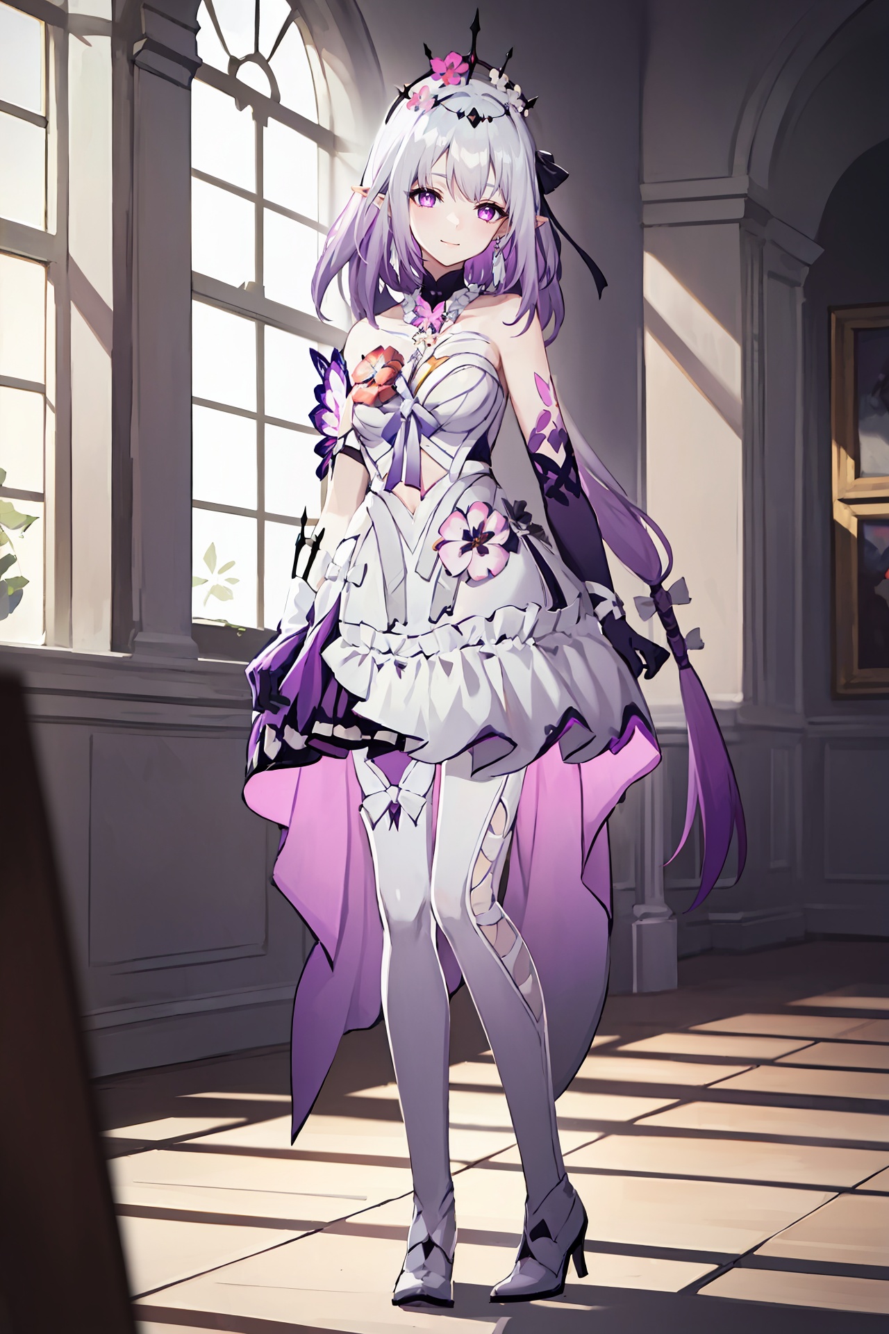1girl,  solo,  castorice \(honkai: star rail\) on Tensor.Art