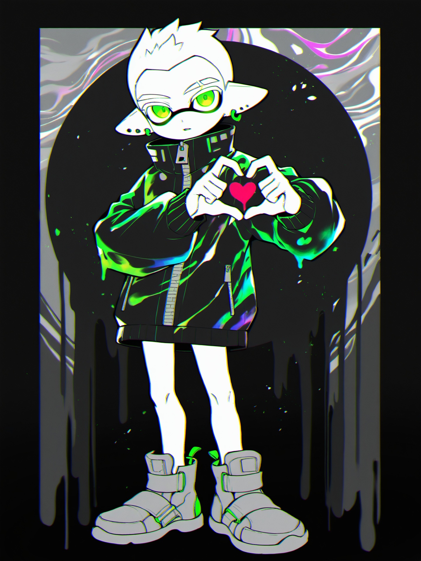 solo,  full body,  abstract on Tensor.Art