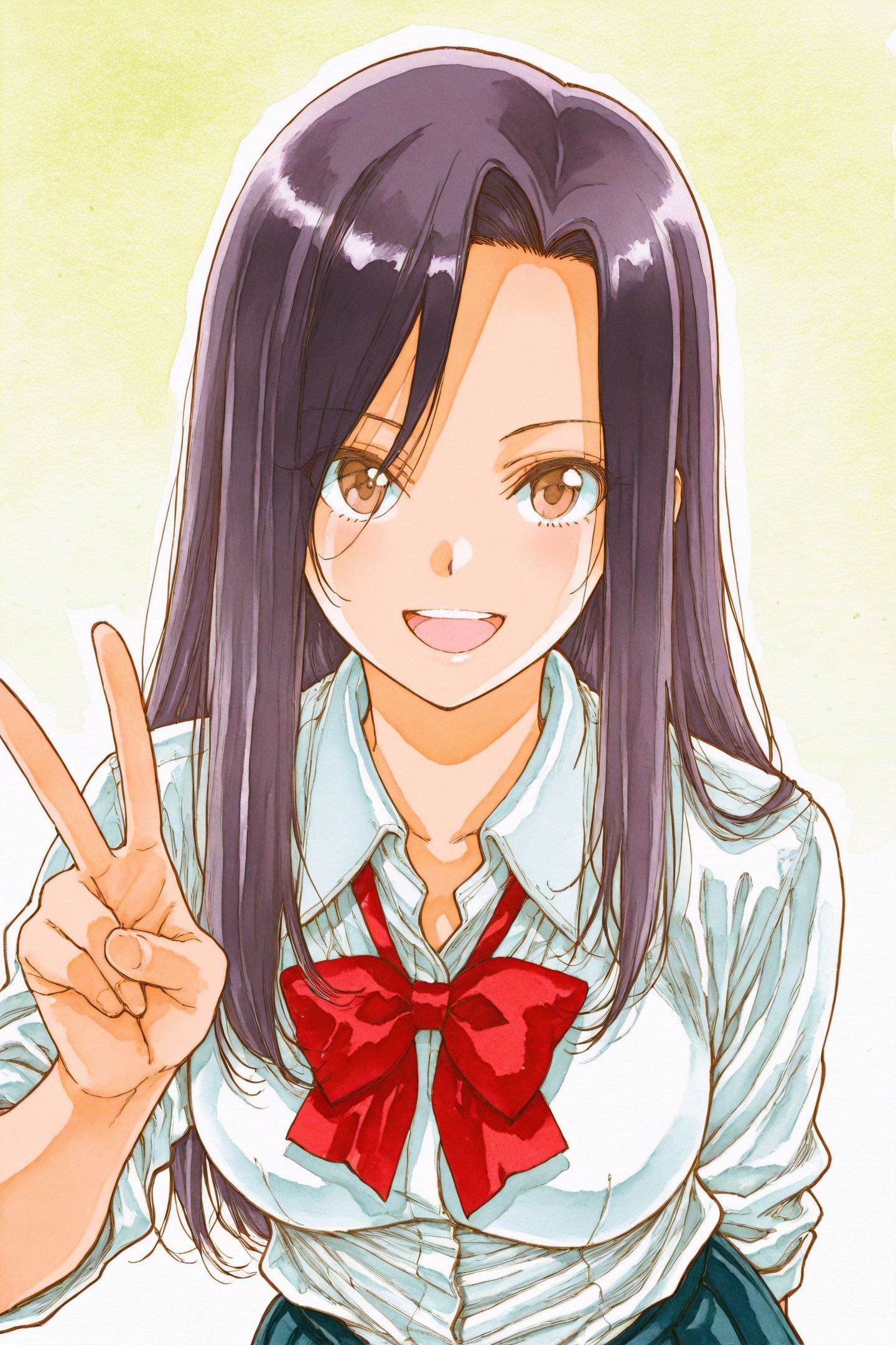 Kohsuke Hamada Style,  traditional media,  Elena Fujisawa on Tensor.Art