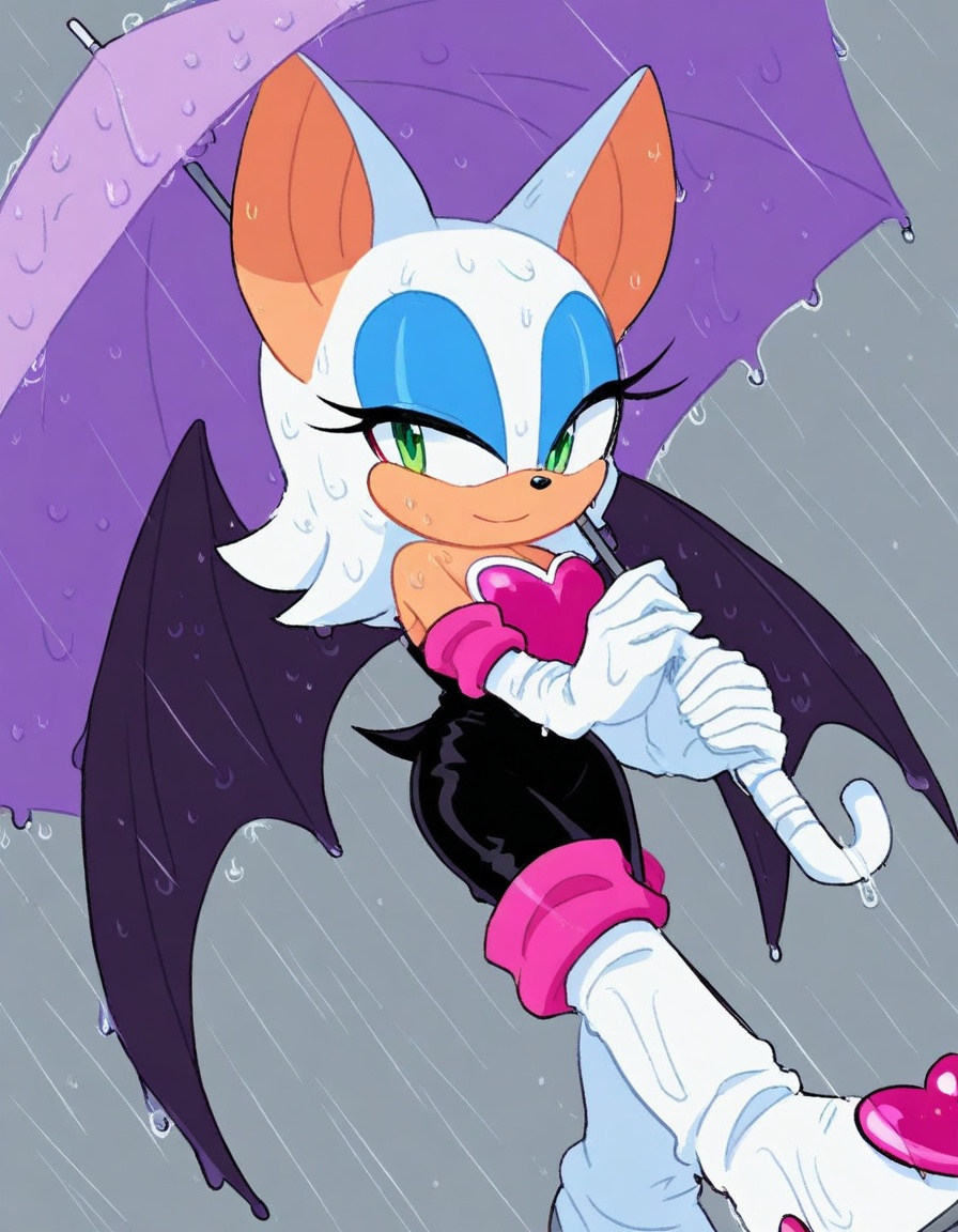 rouge,  animal ears,  bat ears on Tensor.Art