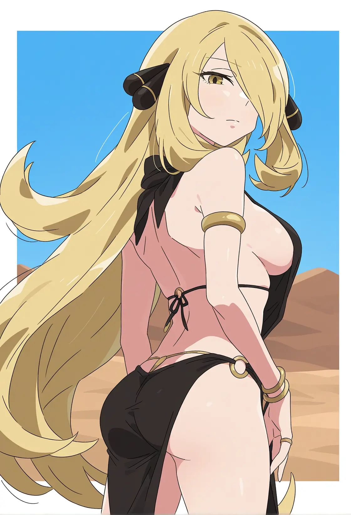 MCNsZe75uy0C,  1girl,  cynthia (pokemon) on Tensor.Art