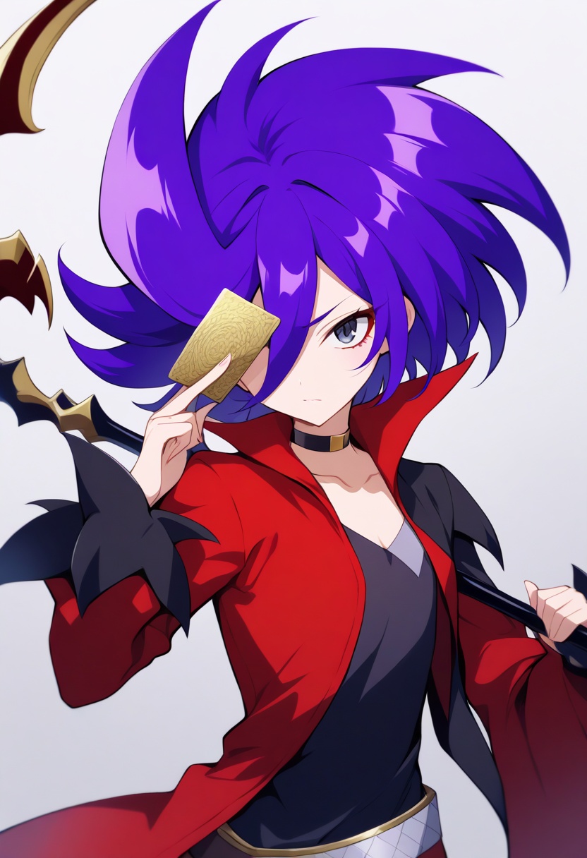 gaito kurouzu,  death dragon sickle gale scythe,  scythe on Tensor.Art