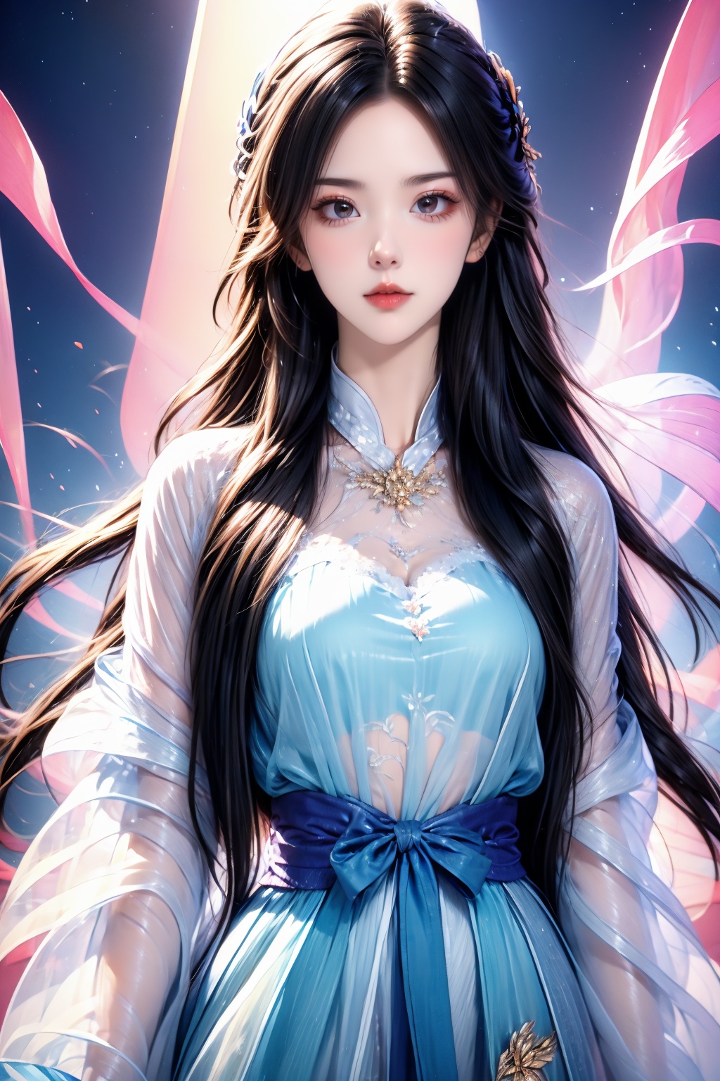 1girl,  solo,  long hair by 天TIN on Tensor.Art