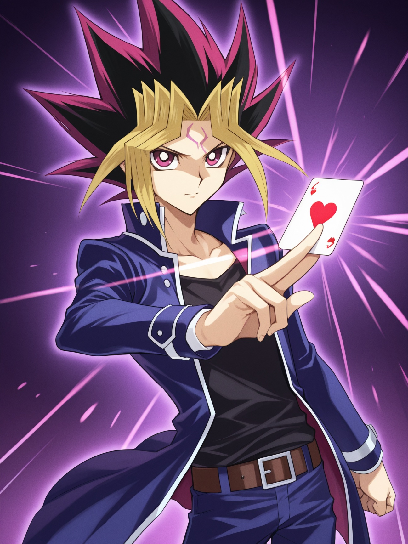 yu-gi-oh!,  artist:Shingo Araki,  muto yugi on Tensor.Art