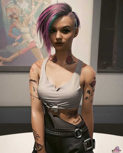 CyberJudy,  1girl,  solo on Tensor.Art