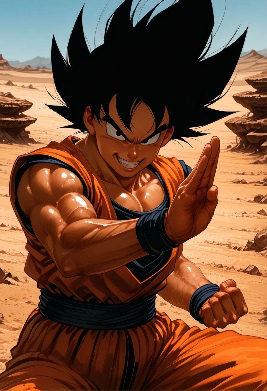 Smooth_Quality,  1boy,  goku on Tensor.Art