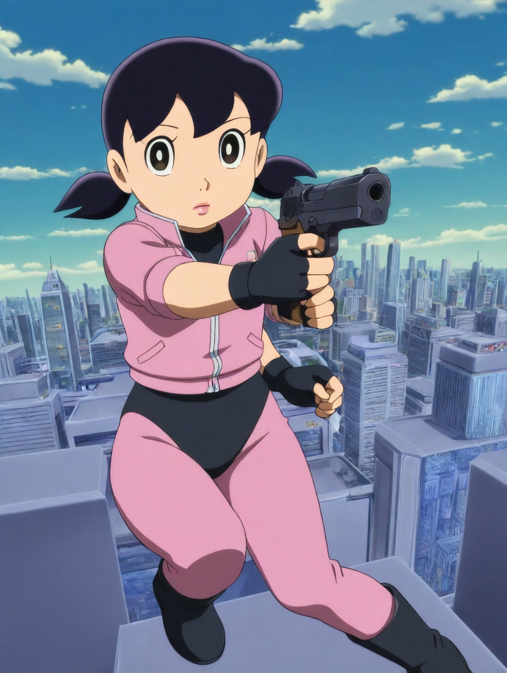 anime coloring,  minamoto shizuka,  1girl on Tensor.Art