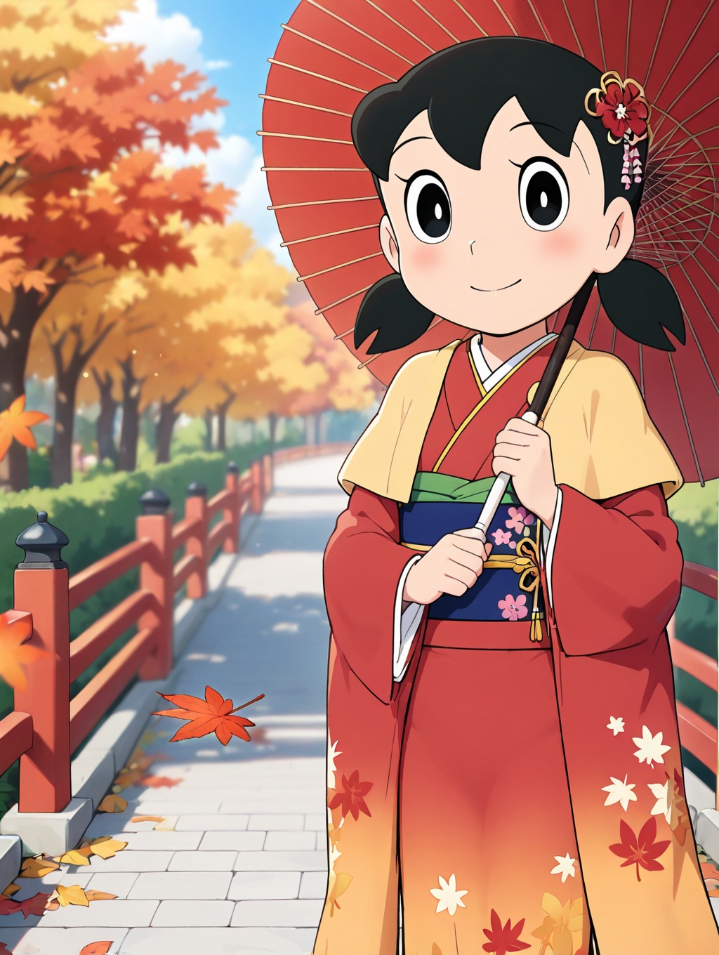 minamoto shizuka,  1girl,  japanese clothes on Tensor.Art