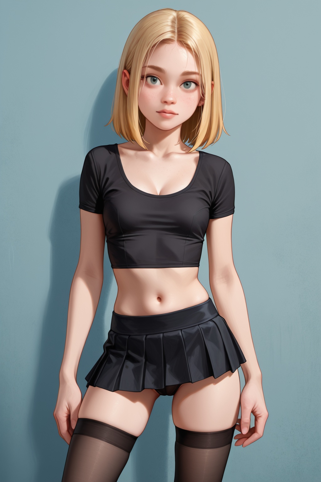 1girl,  younger,  prepubescent on Tensor.Art