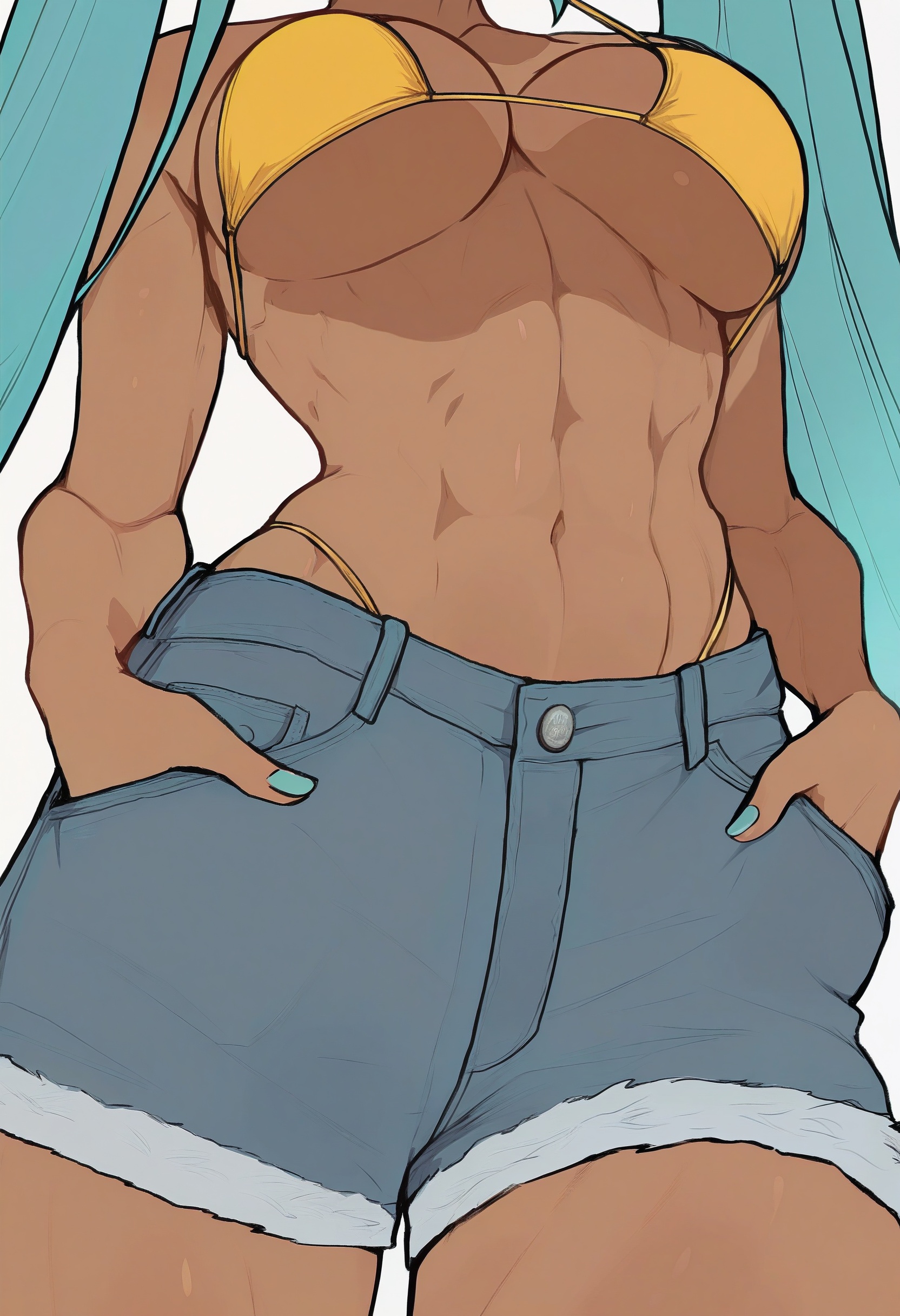 1girl,  solo,  hatsune miku on Tensor.Art