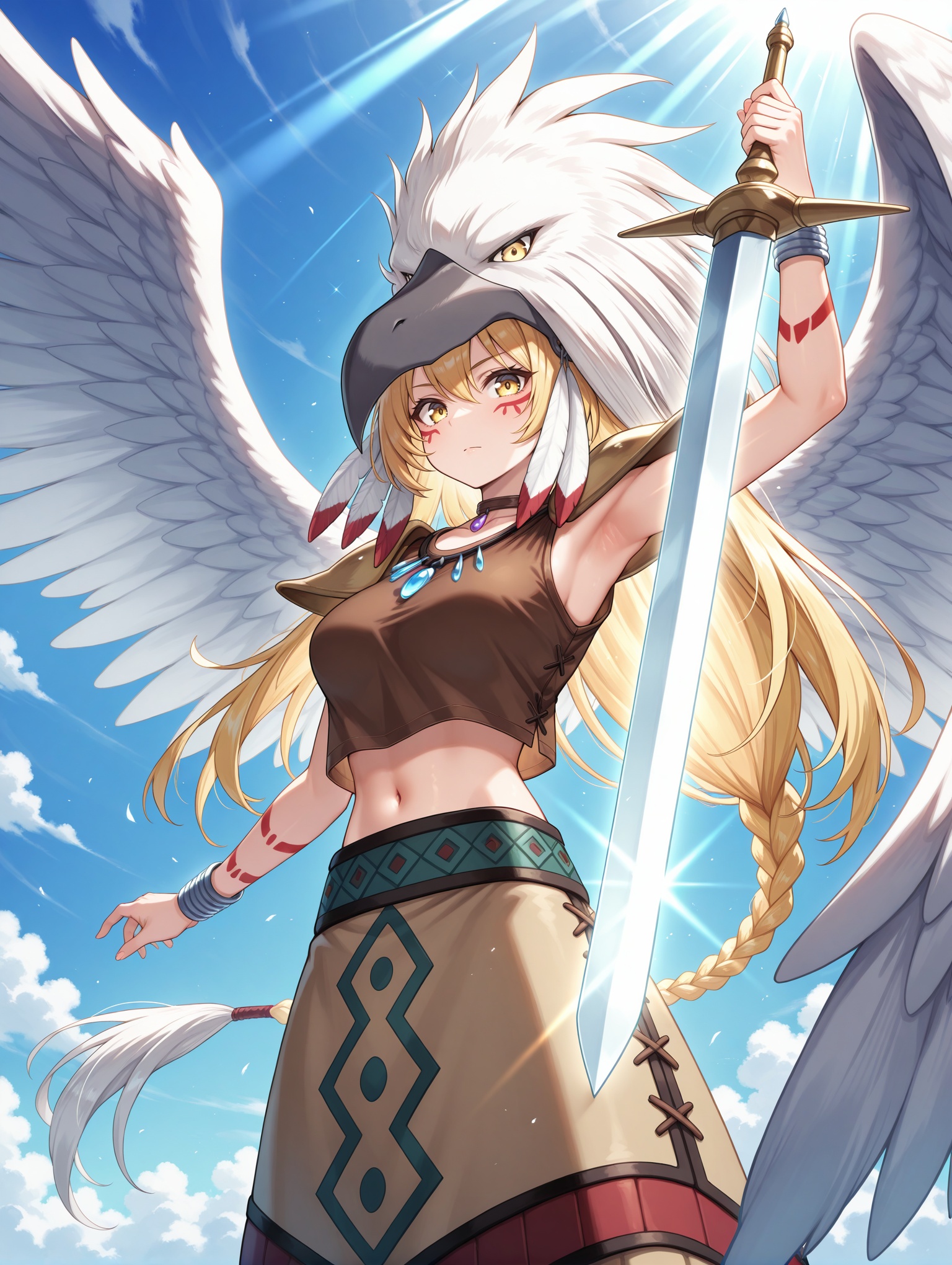 guardian eatos,  1girl,  sword on Tensor.Art