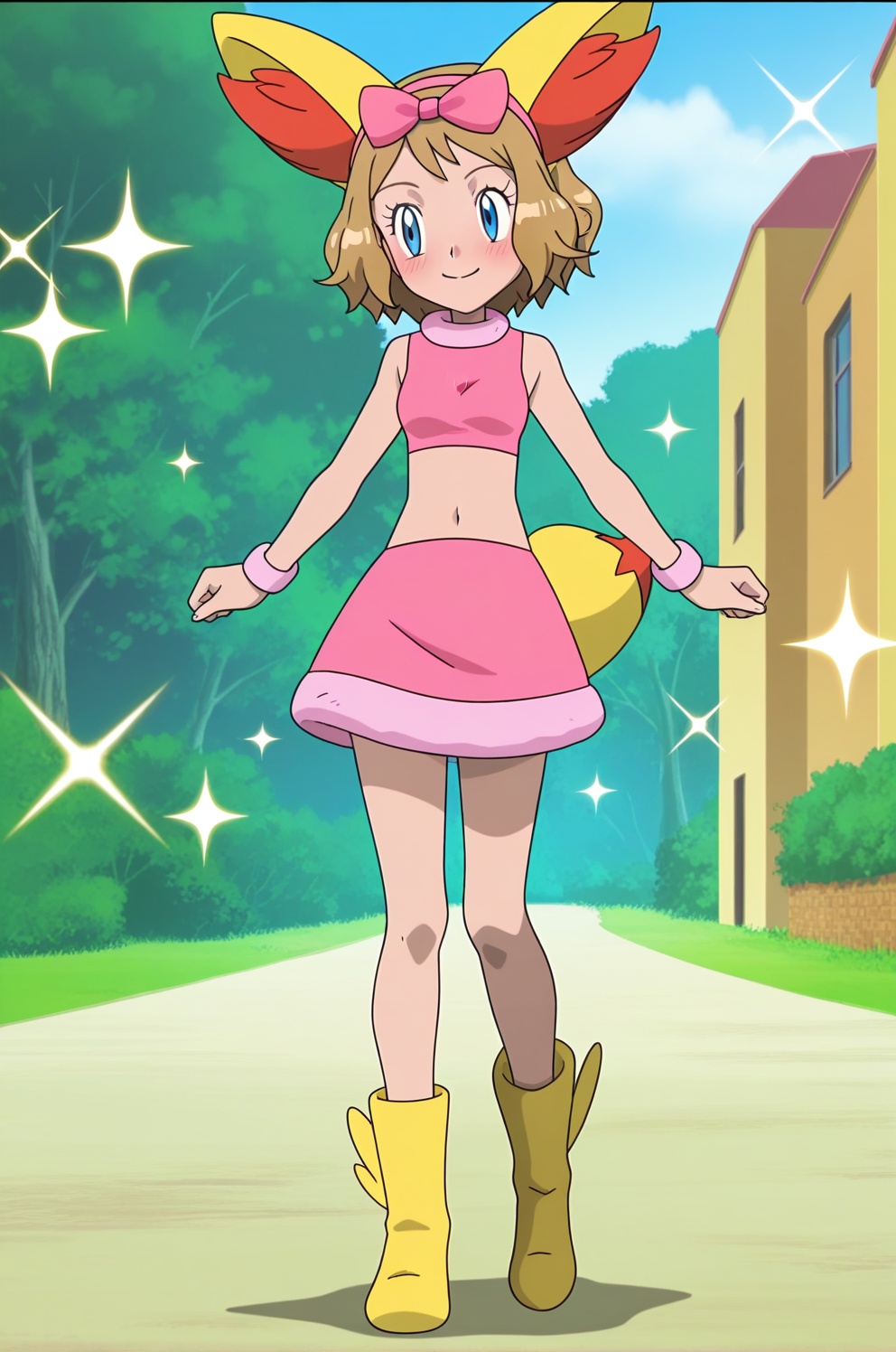 anime,  anime screencap,  pokemon xy \(anime\) on Tensor.Art