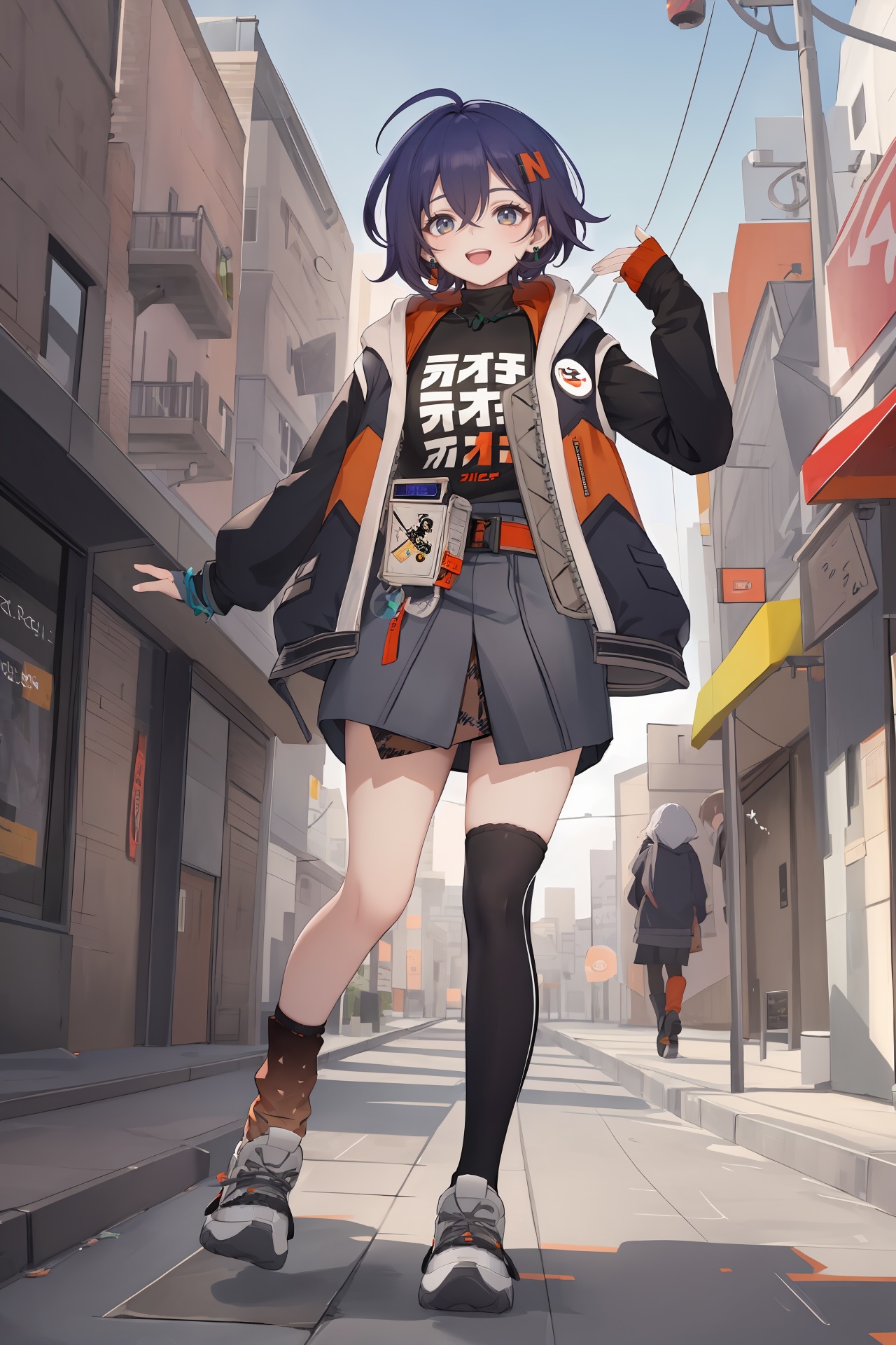 1girl,  belle \(zenless zone zero\),  solo on Tensor.Art