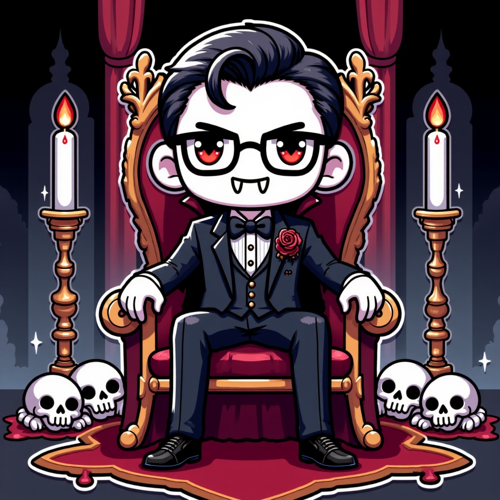 Sticker,  vampire,  noble on Tensor.Art