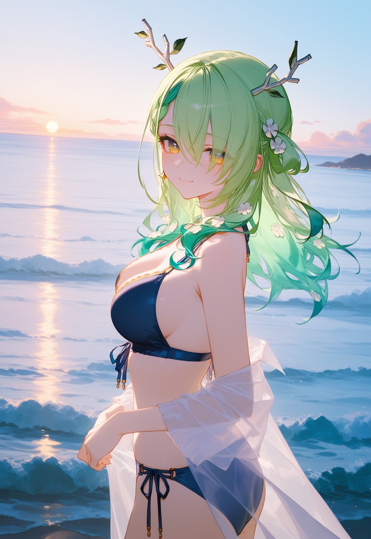 ( ceres fauna,  alternate costume,  swimsuit on Tensor.Art