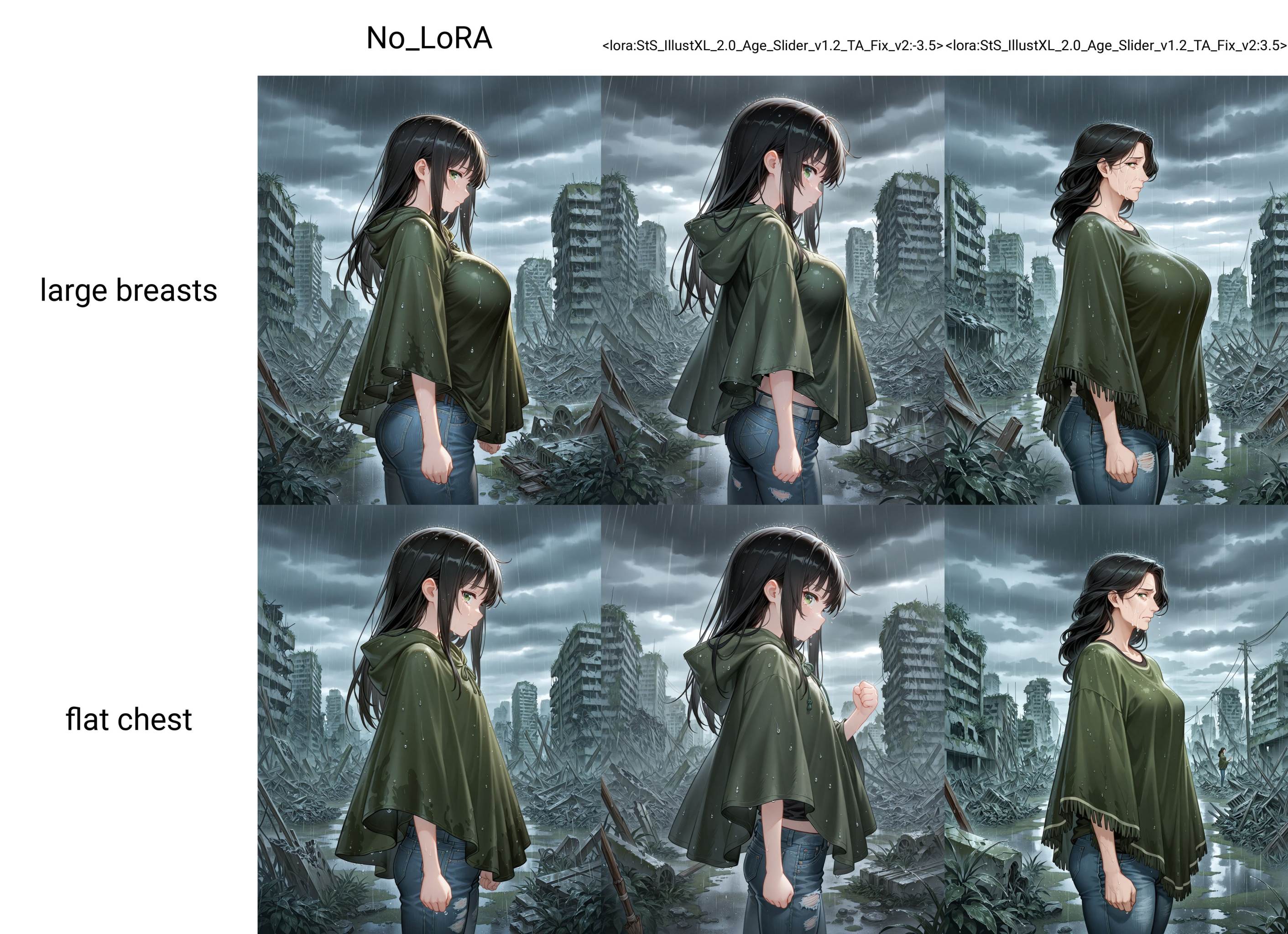 (profile),  1girl,  (solo on Tensor.Art