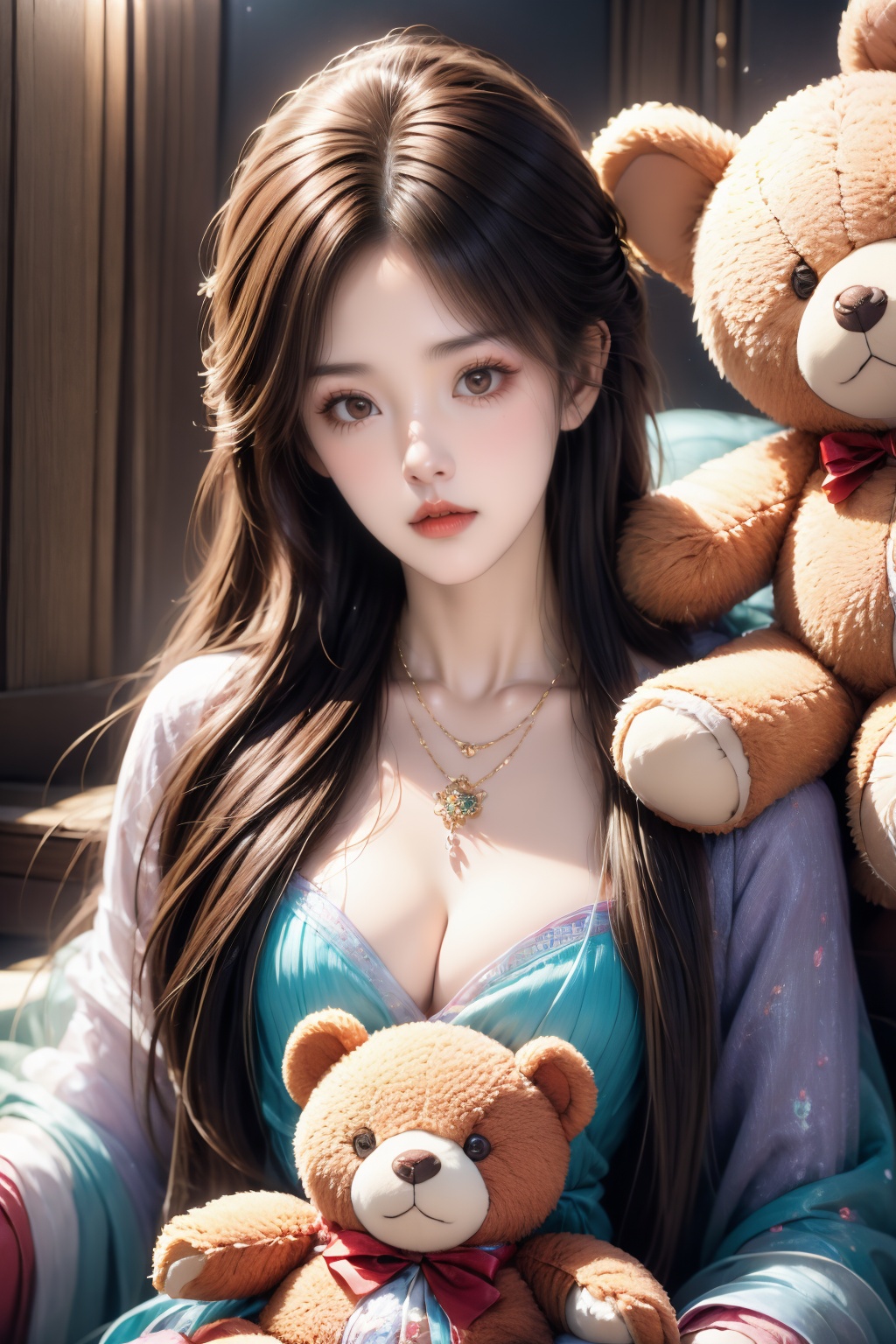 1girl,  breasts,  jewelry by 天TIN on Tensor.Art
