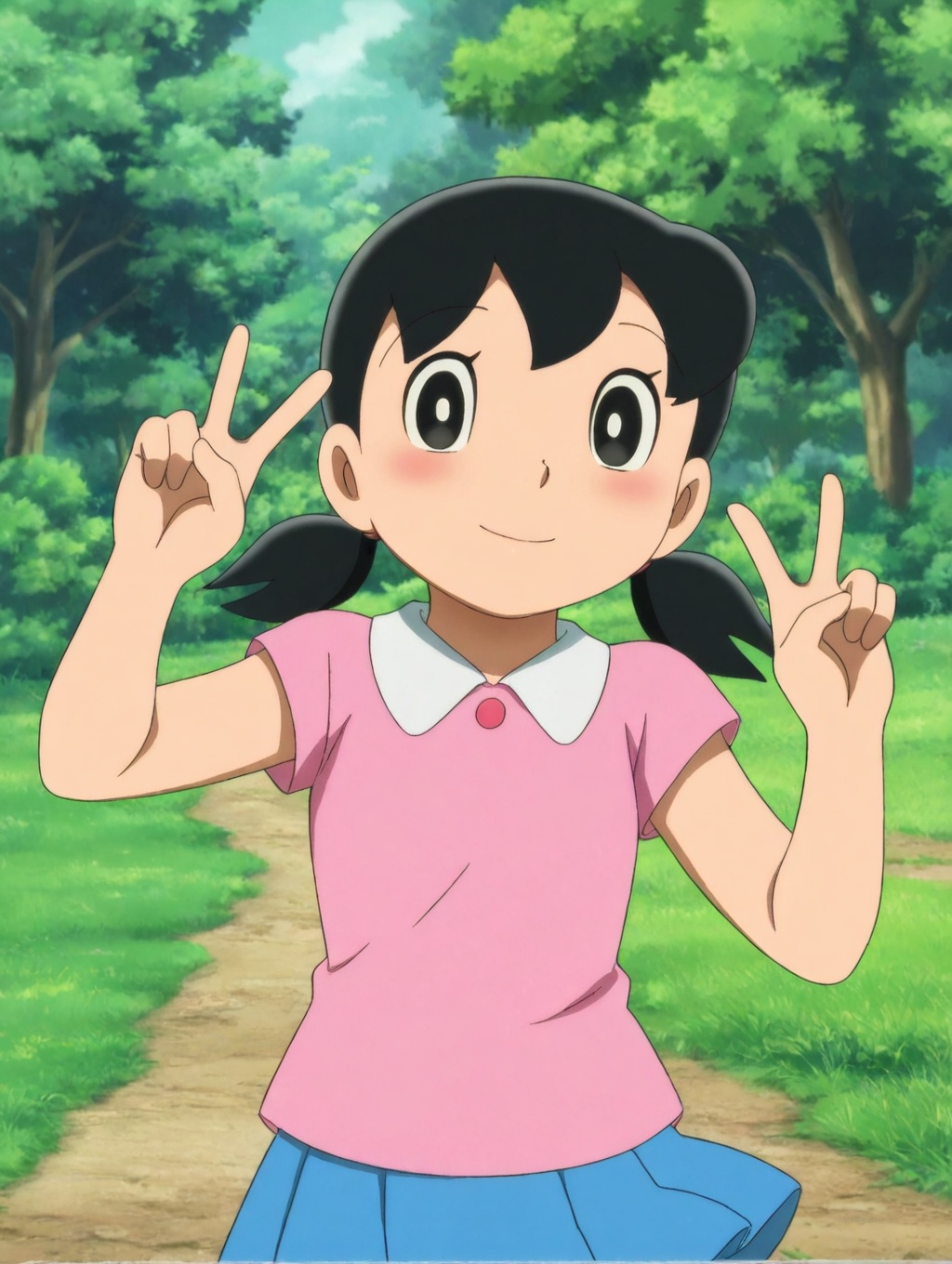 minamoto shizuka,  1girl,  solo on Tensor.Art