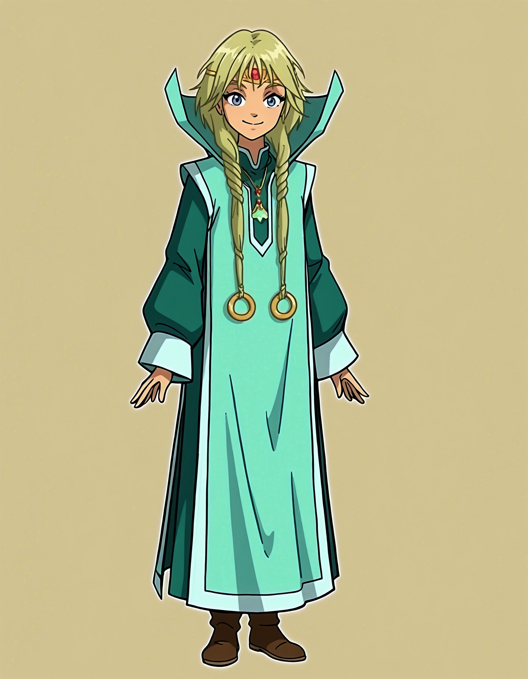elyon,  1girl,  blonde hair on Tensor.Art