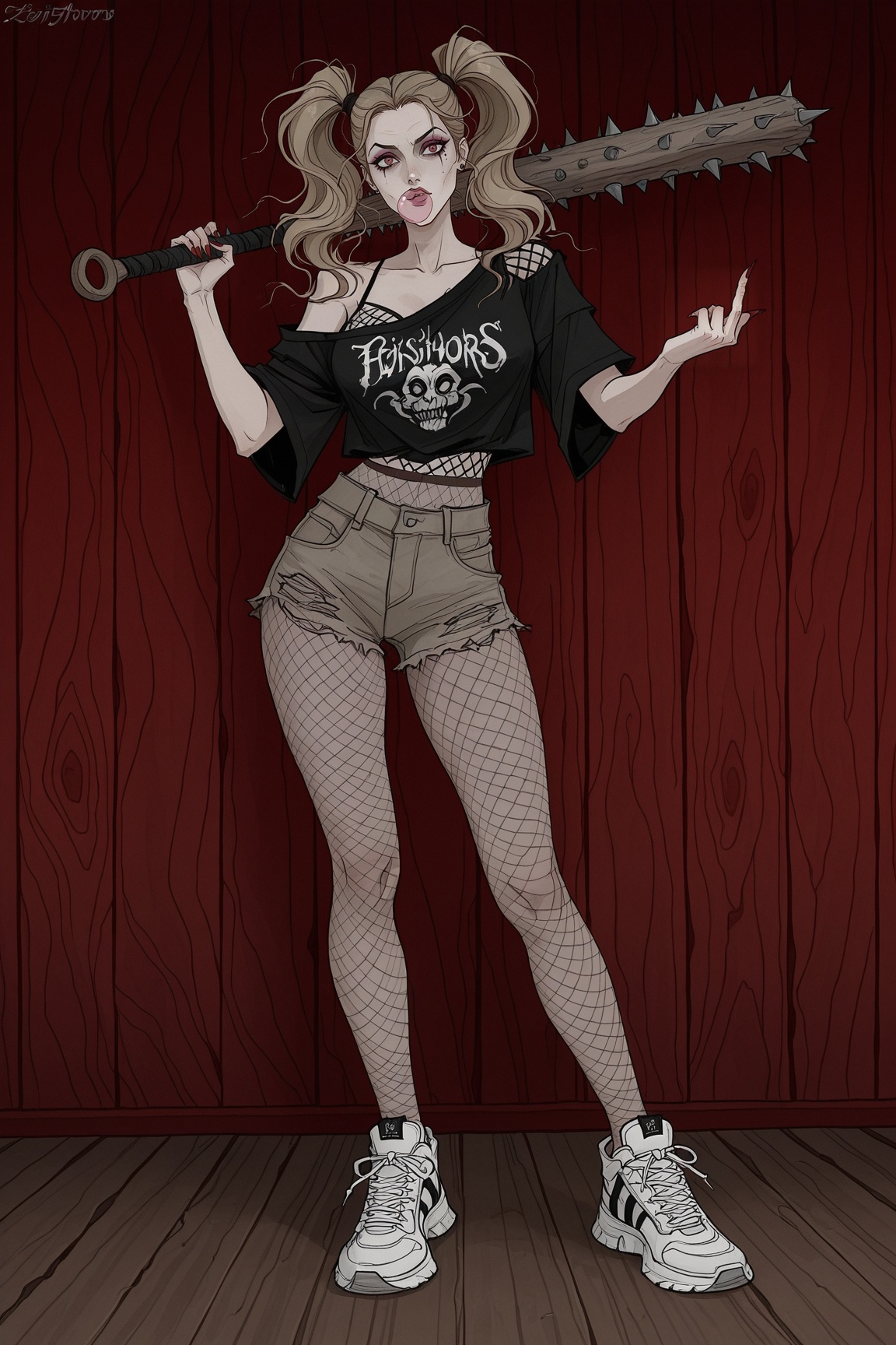 Solo,  Bad girl,  Woman on Tensor.Art