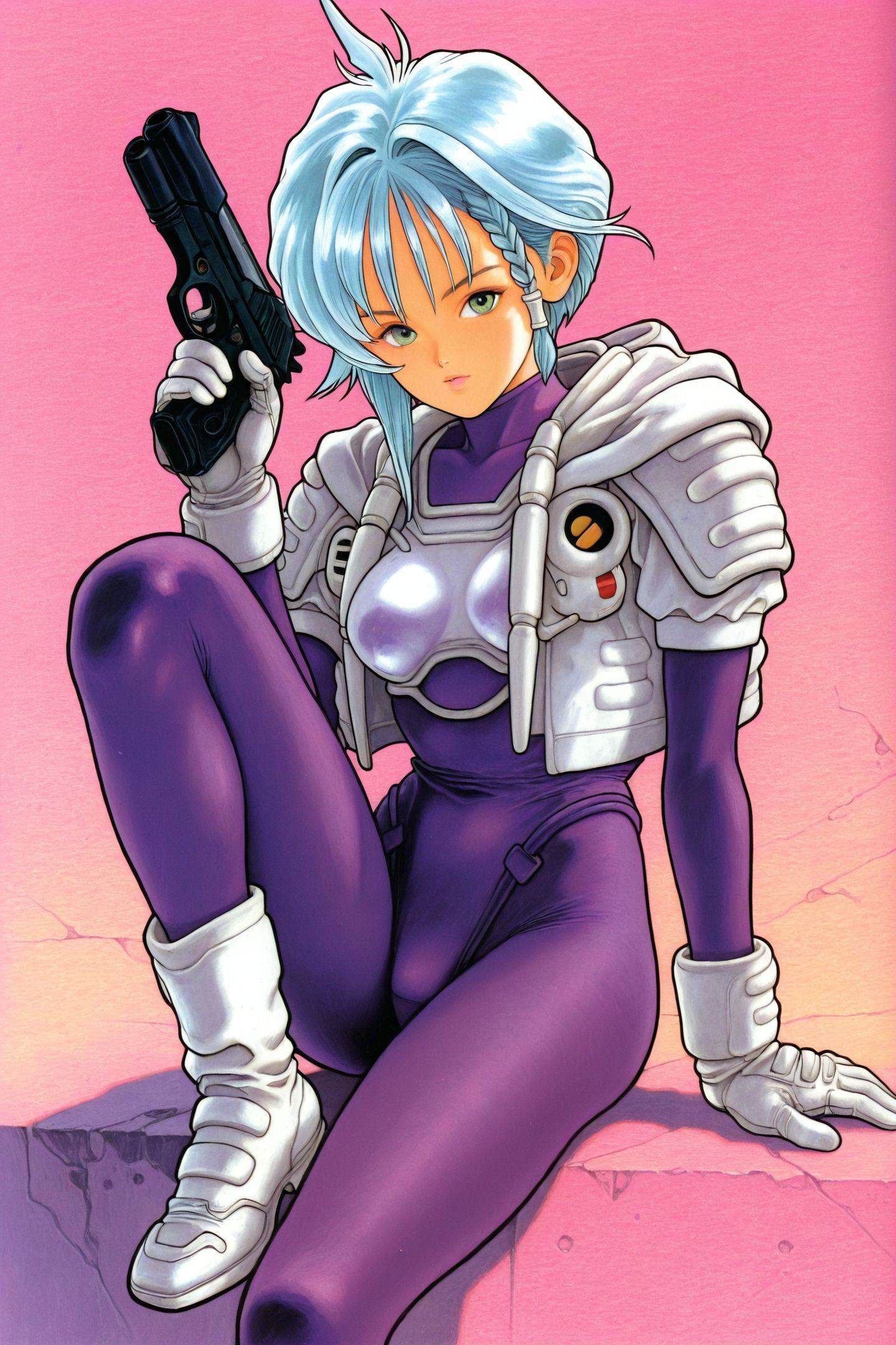 Katsura Masakazu Style,  Karin Aoi,  1girl on Tensor.Art