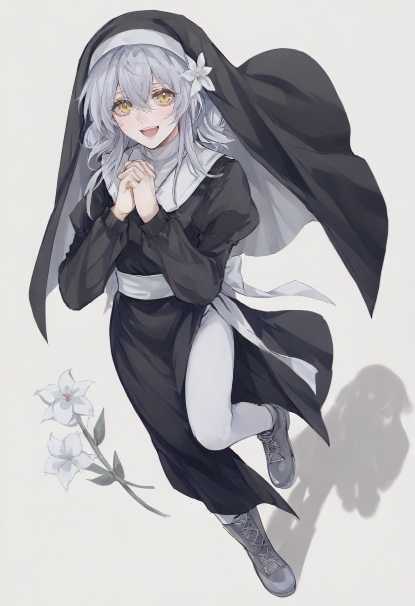 1girl,  ghost sister & spooky dogwood,  yu-gi-oh! on Tensor.Art