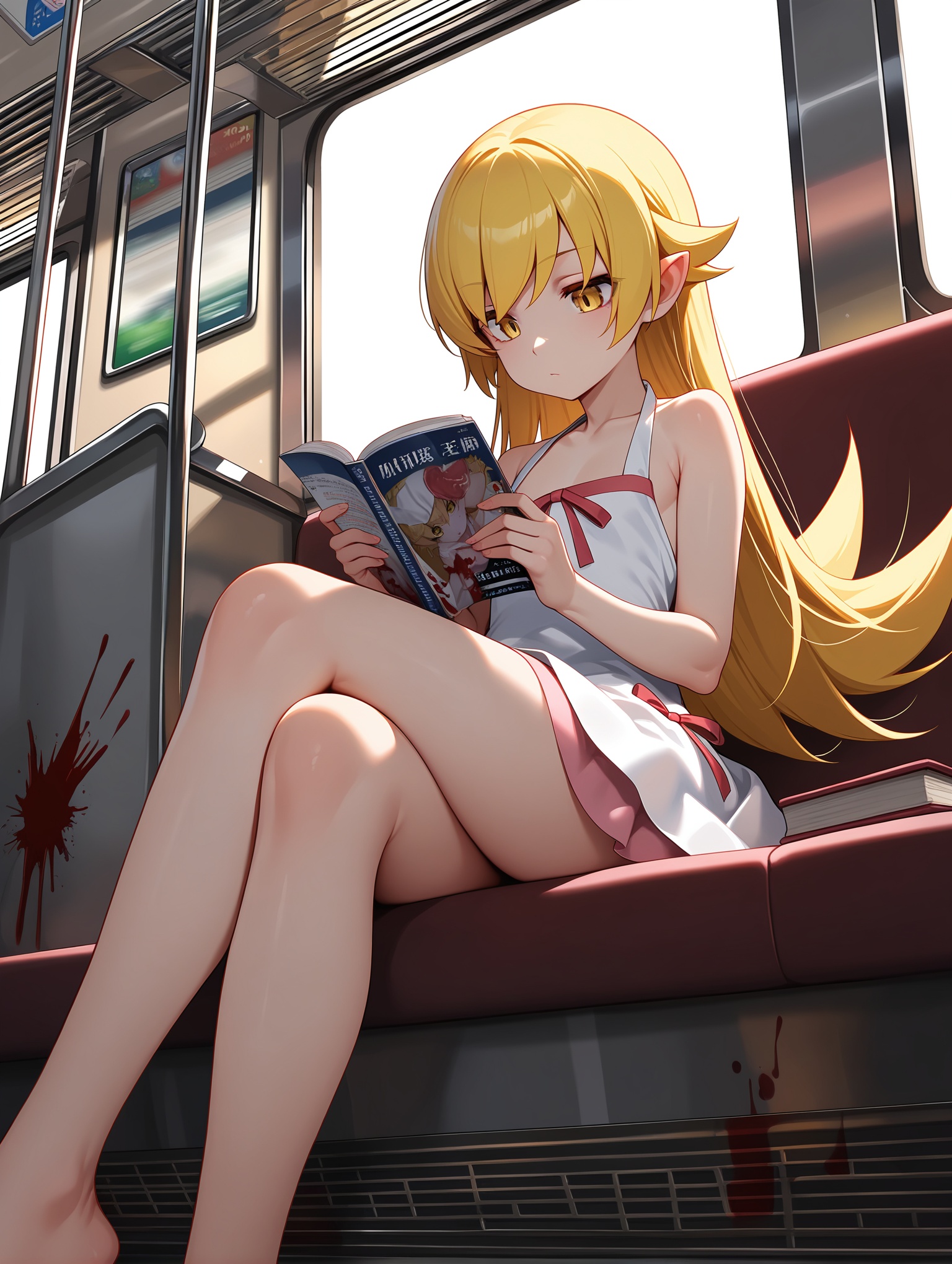 1girl,  solo,  oshino shinobu on Tensor.Art