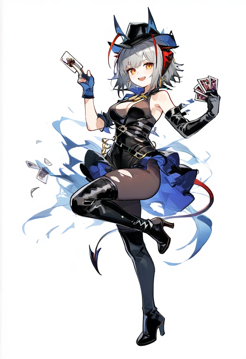 1girl,  w \(arknights\),  w \(wanted\) \(arknights\) on Tensor.Art