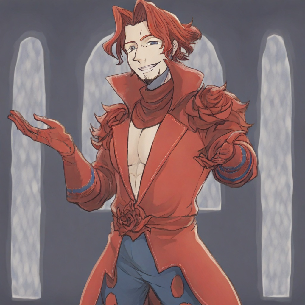 DeRosa,  red hair,  short hair on Tensor.Art