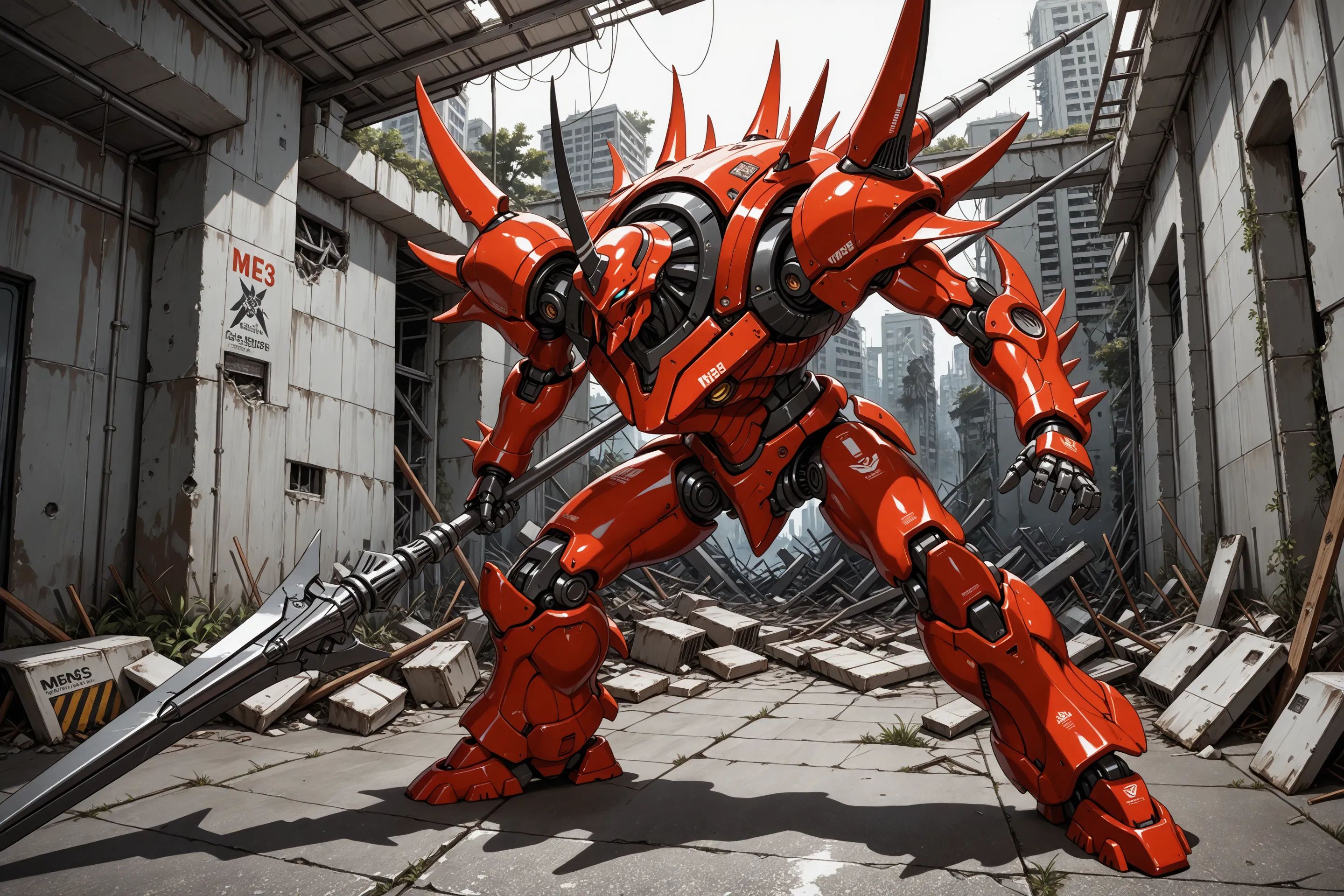 mecha,  machinery,  robot on Tensor.Art