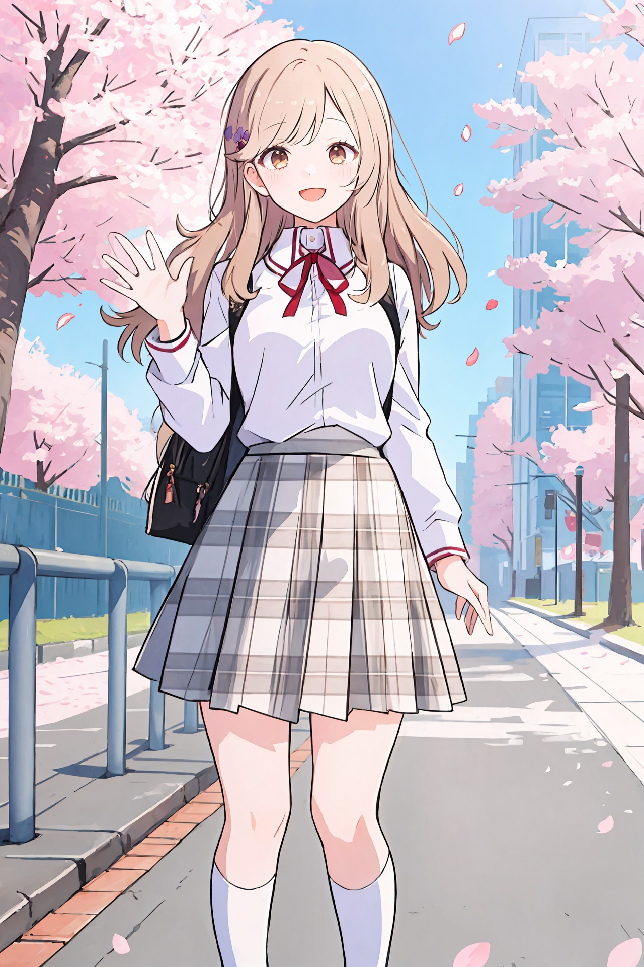 1girl,  sena ajisai,  hairclip on Tensor.Art