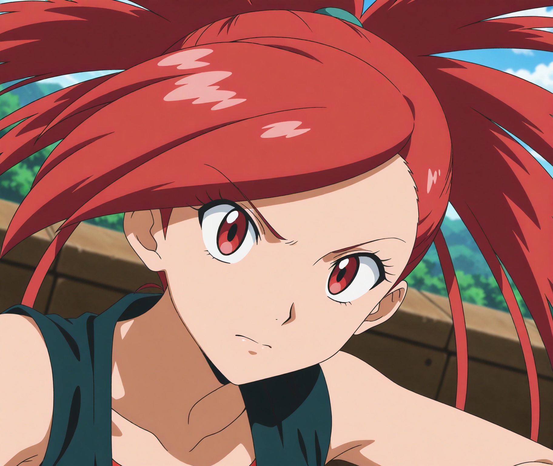 1girl,  flannery \(pokemon\) on Tensor.Art