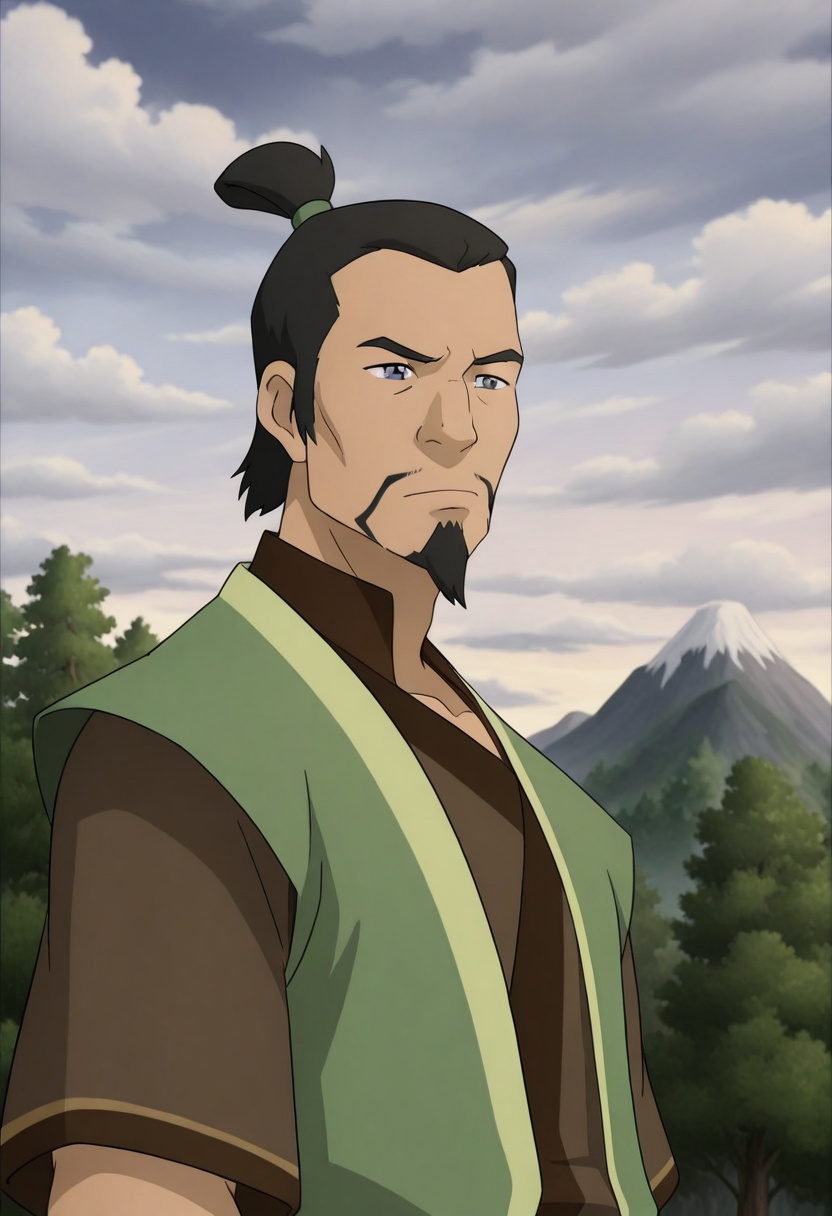 In the Avatar Animation style,  solo,  black hair on Tensor.Art