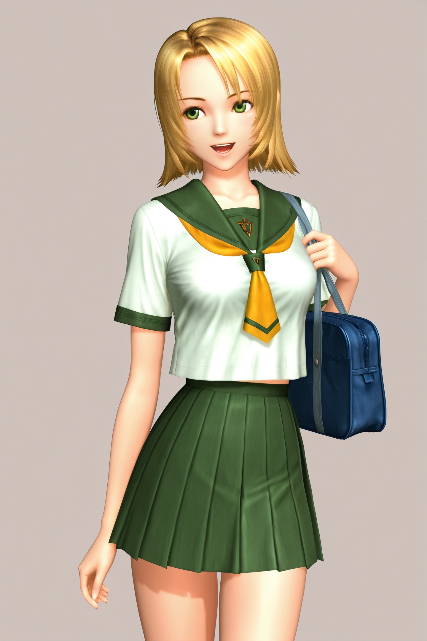 Shinohara Satsuki,  1girl,  school uniform on Tensor.Art