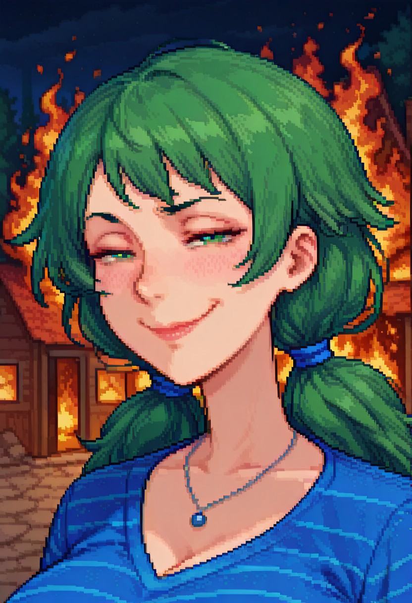 monopixel_portrait,  pixel art,  pixel on Tensor.Art
